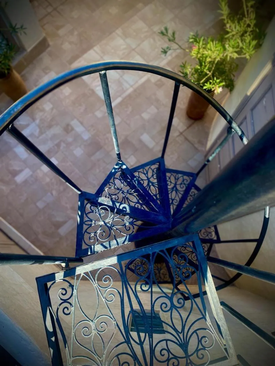 Patio in Riad Dollar Des Sables & Spa