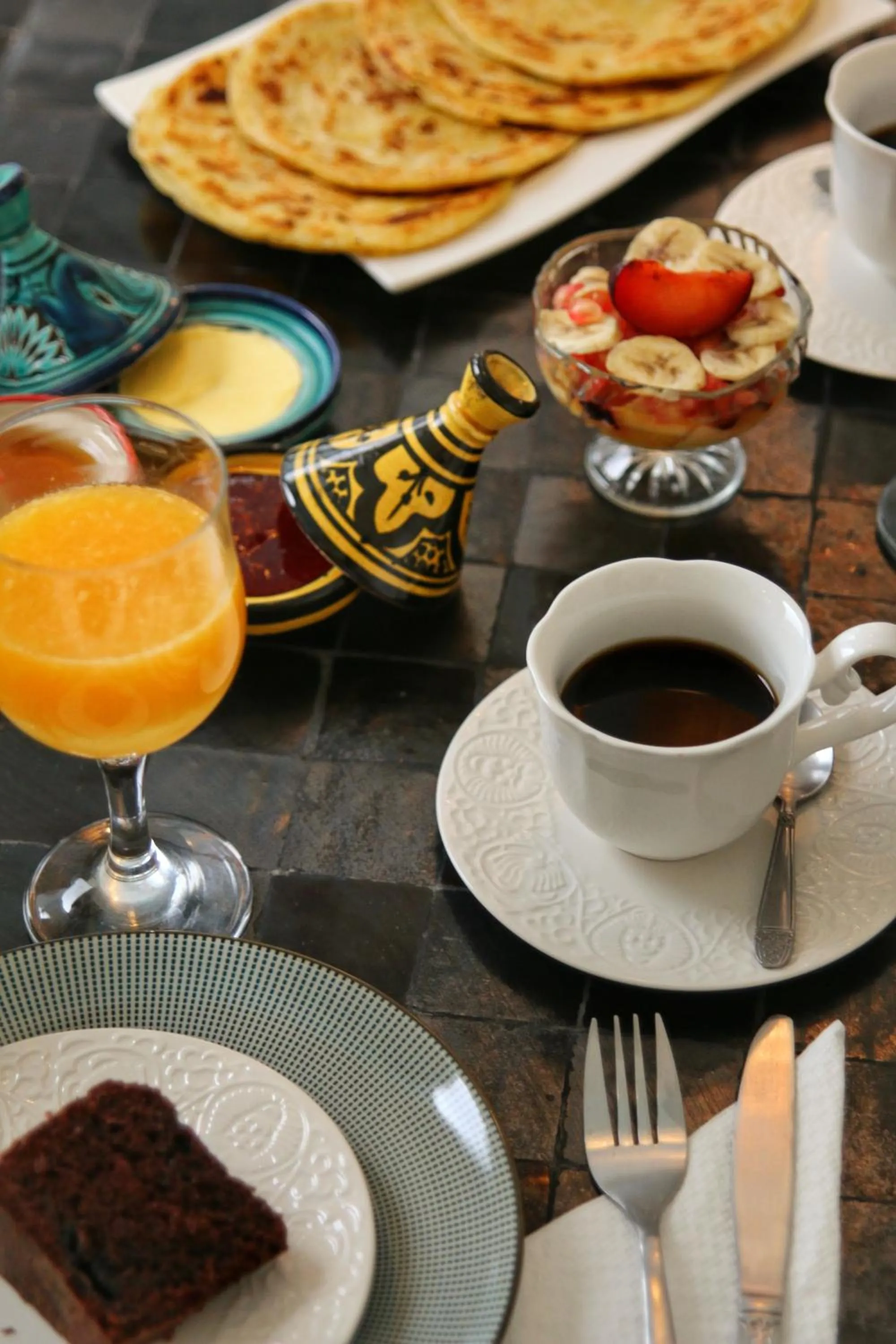 Restaurant/places to eat in Riad Dollar Des Sables & Spa