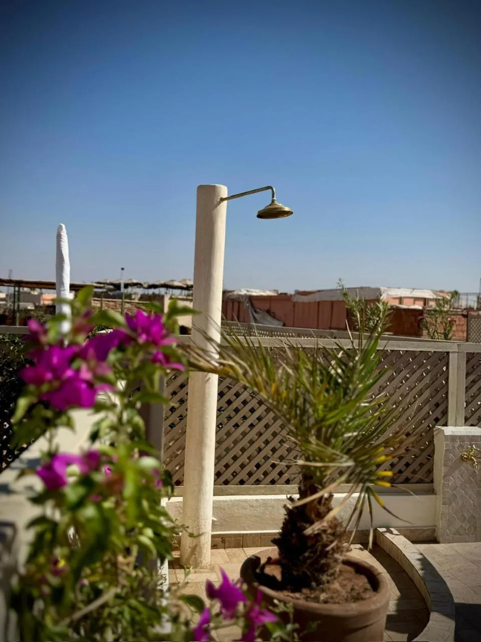 Patio in Riad Dollar Des Sables & Spa