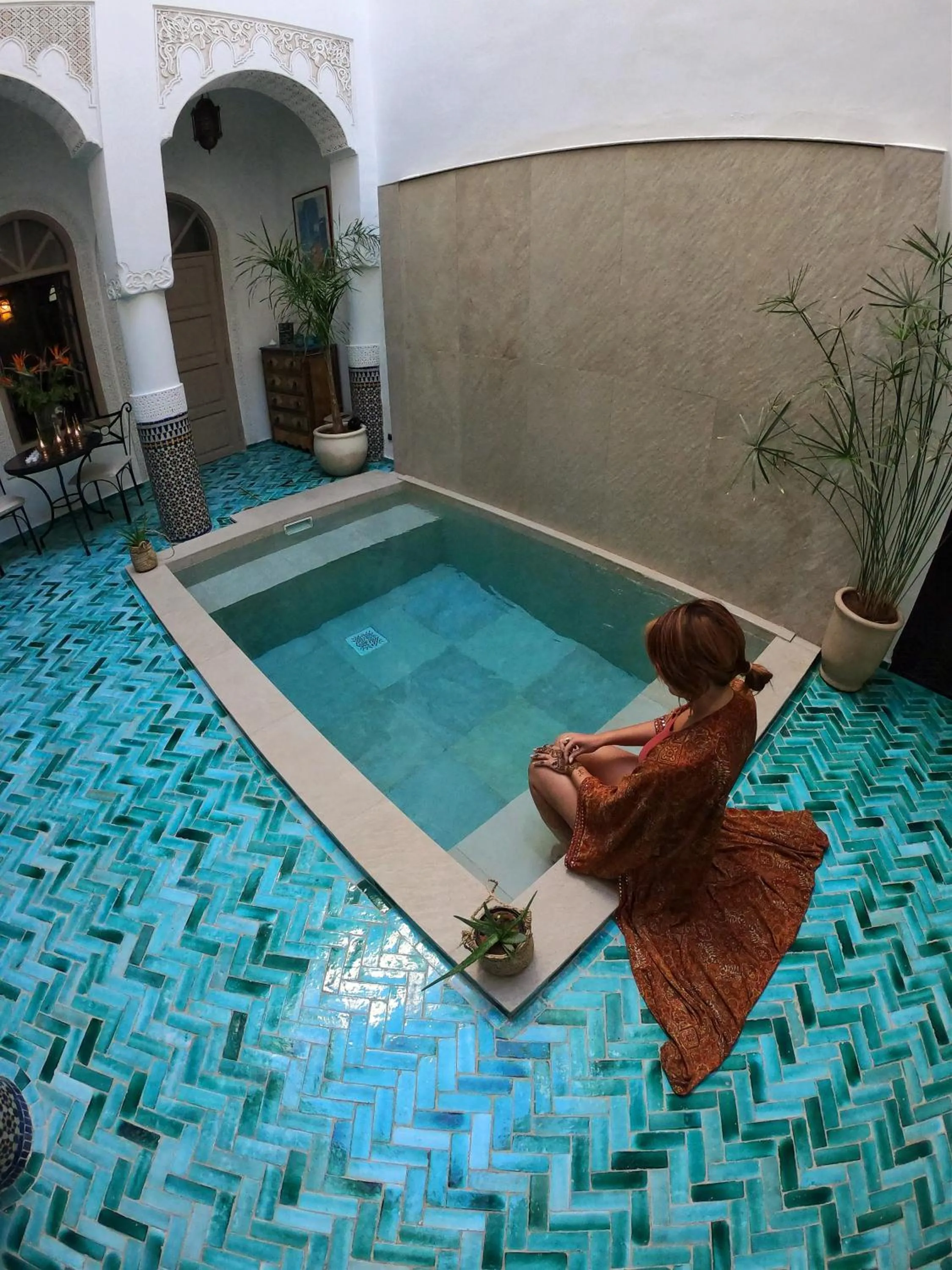 Swimming pool in Riad Dollar Des Sables & Spa
