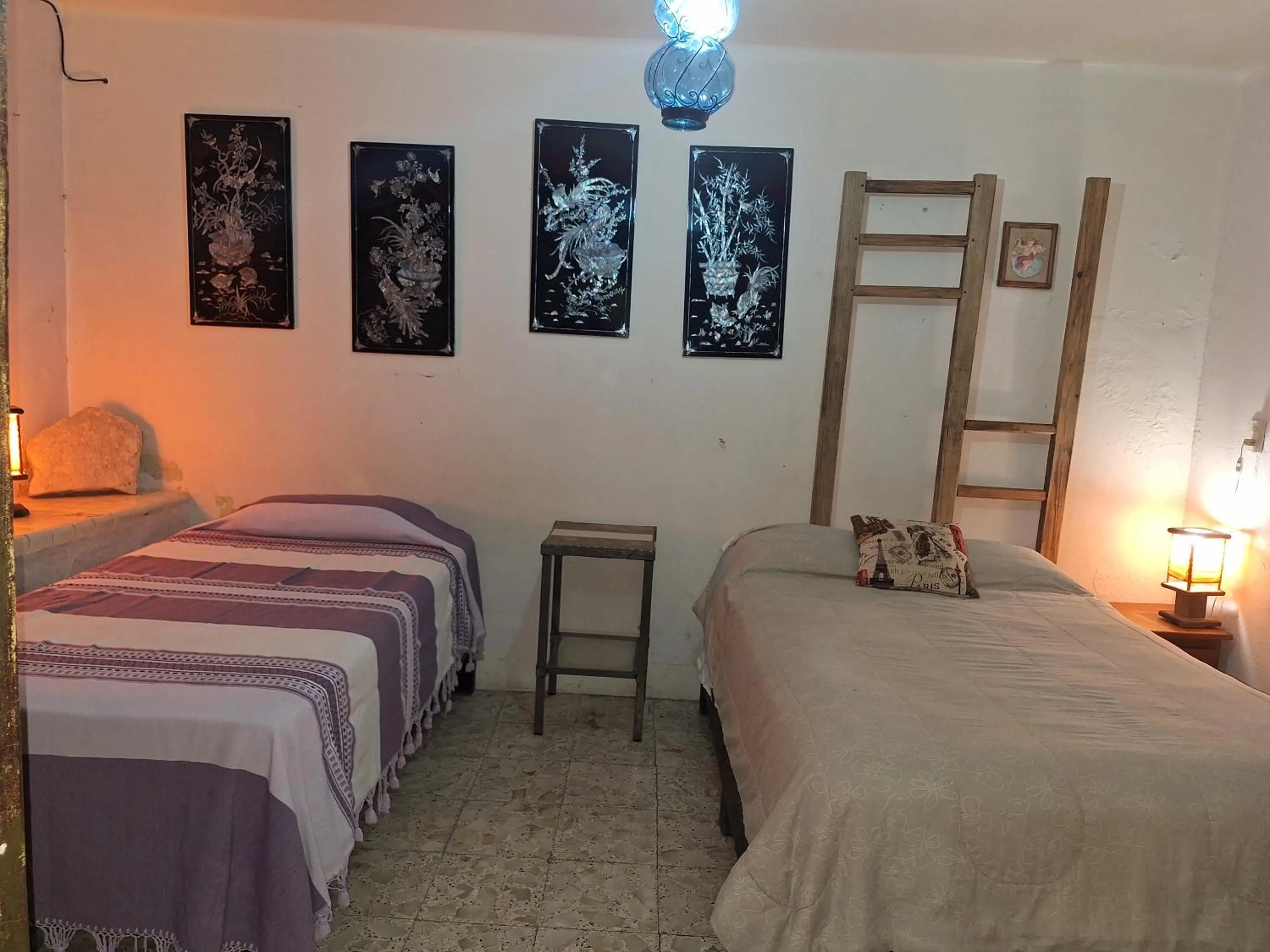 Bed in Hotel Posada Spa Antigua Casa Hogar