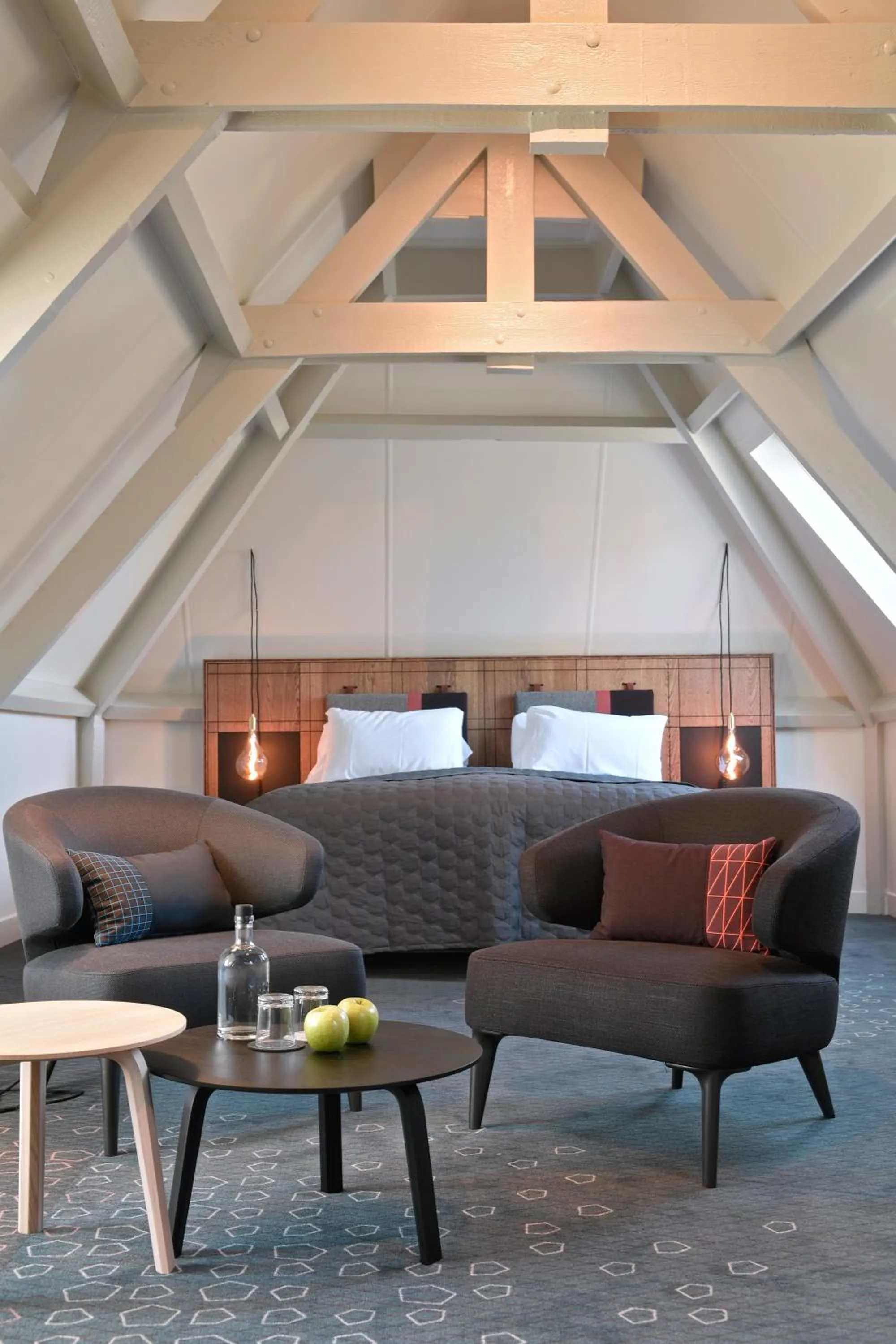 Seating area in De Nederlanden, Restaurant & Boutique Hotel