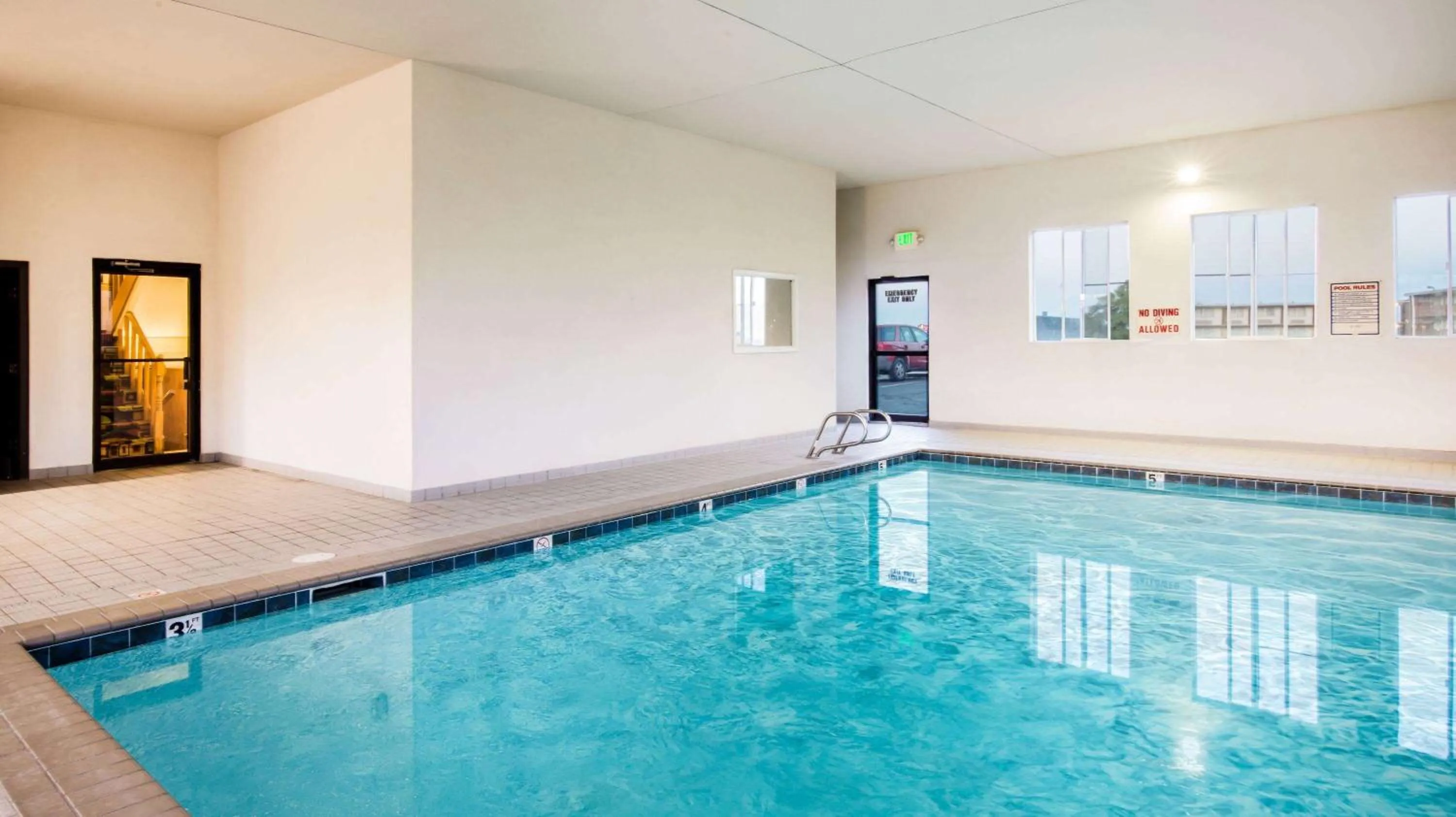 Pool view in Super 8 by Wyndham Pueblo