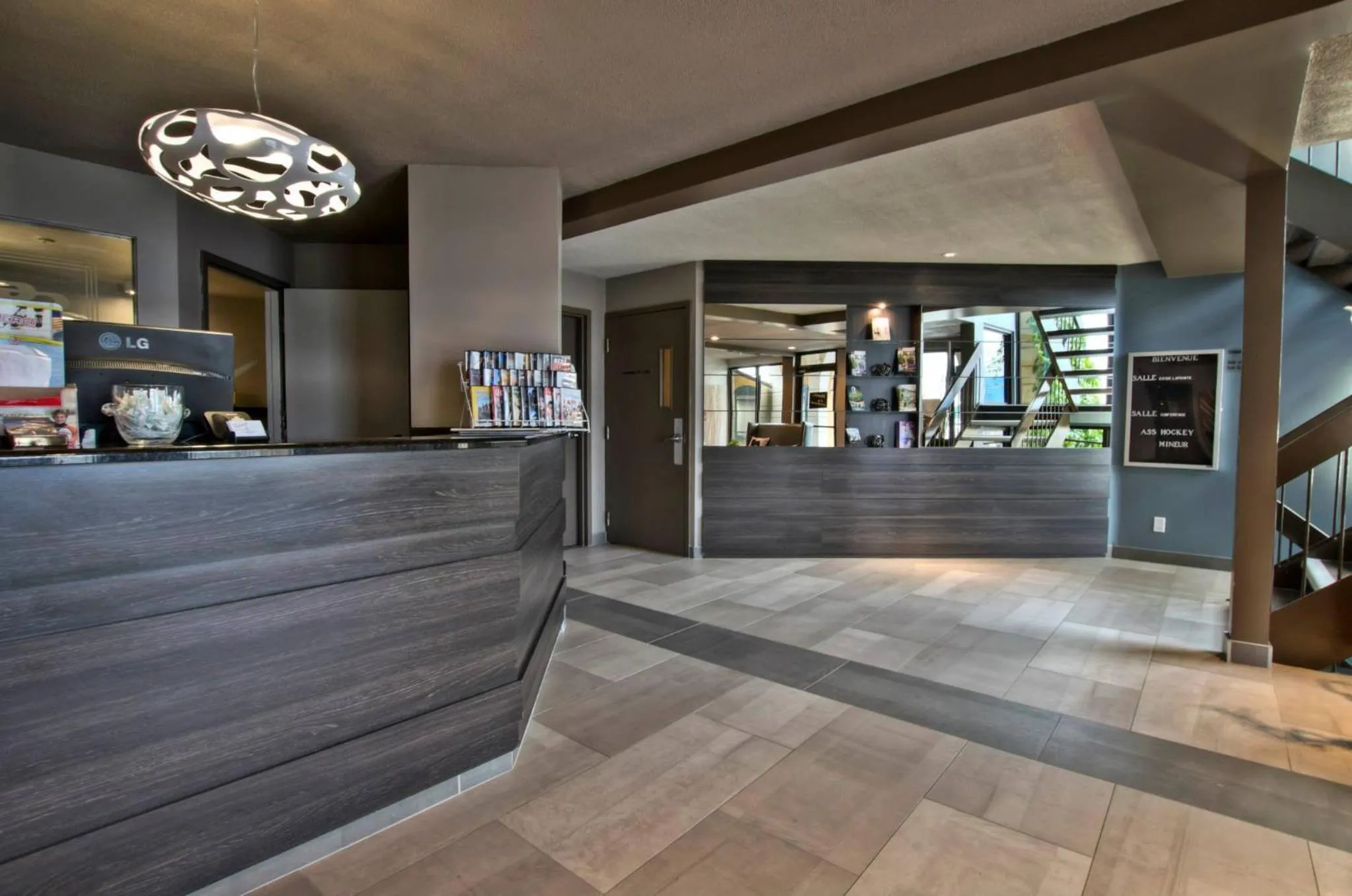 Lobby or reception in Hôtel Nouvelle-Frontière