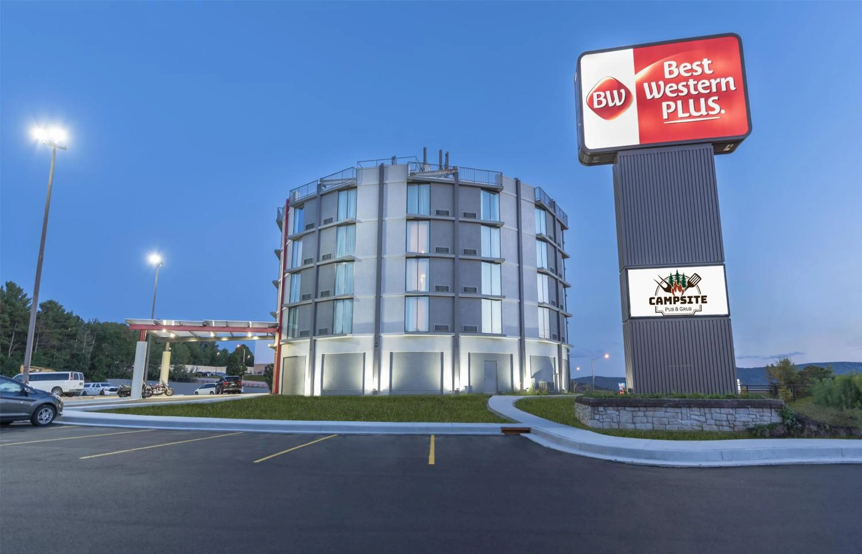 Property building in Best Western Plus Wausau Tower Inn