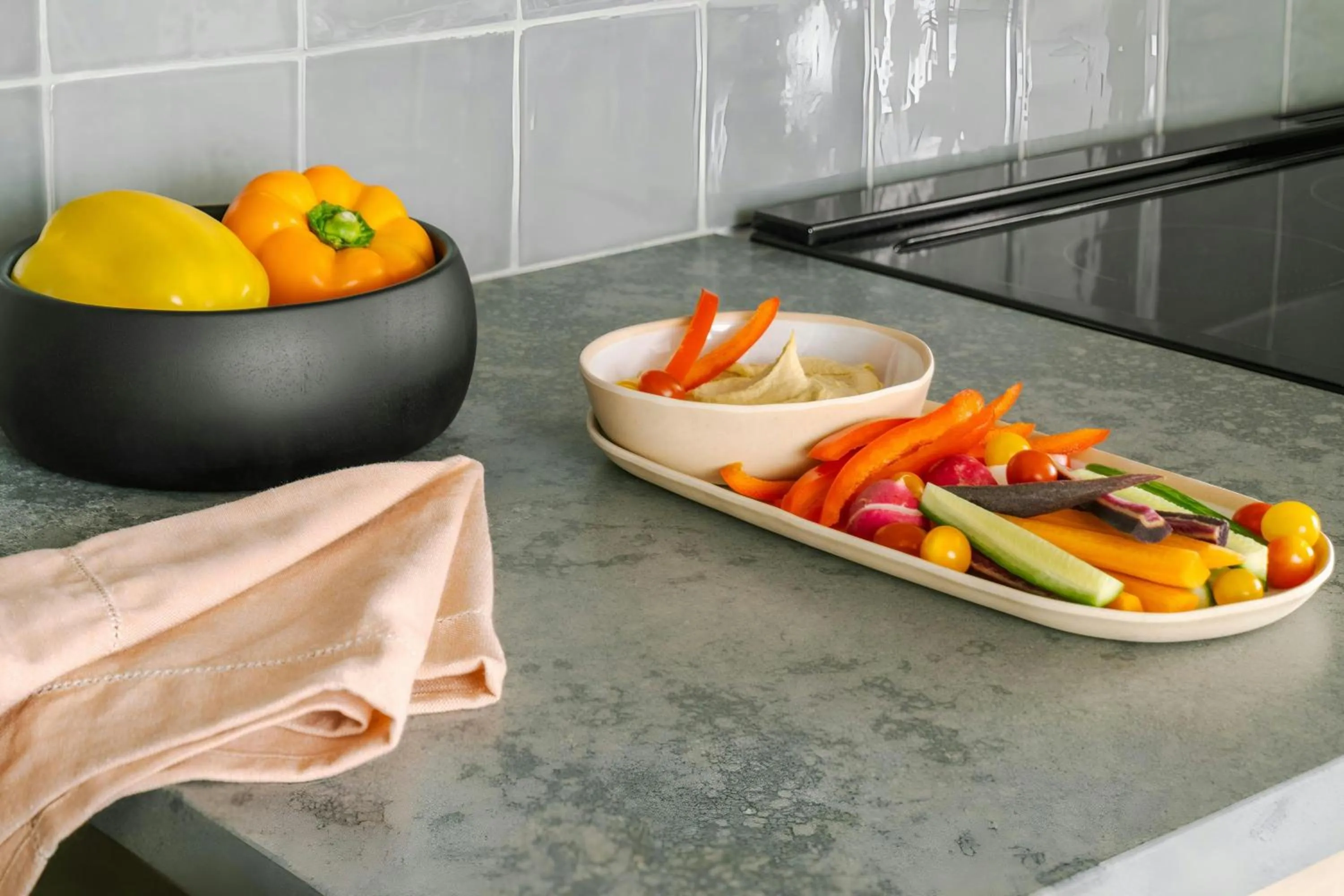 Kitchen or kitchenette in Sonder by Marriott Bonvoy The Burnham Apartments Loop