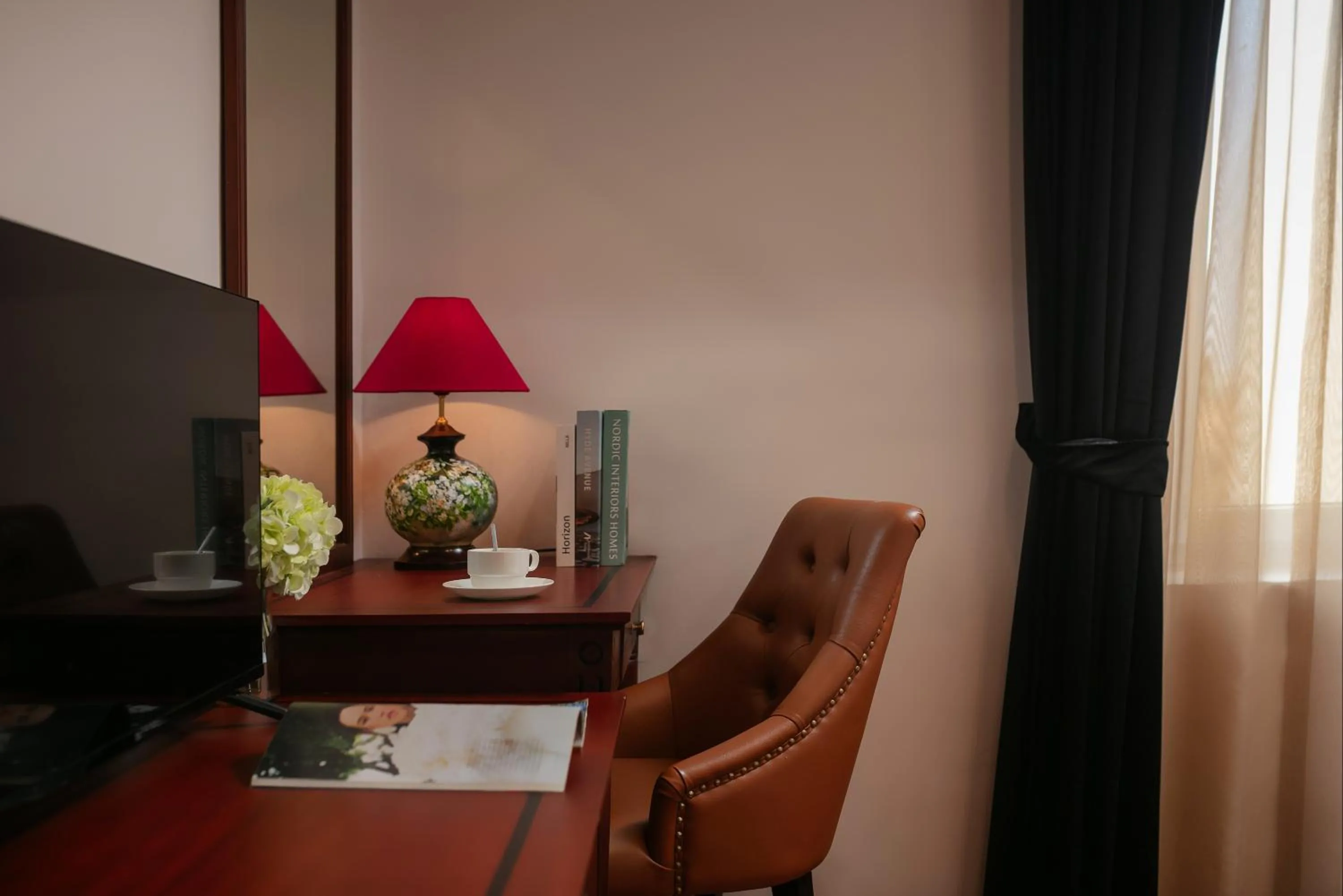 Seating area in Bonjour D'An Nam Hotel