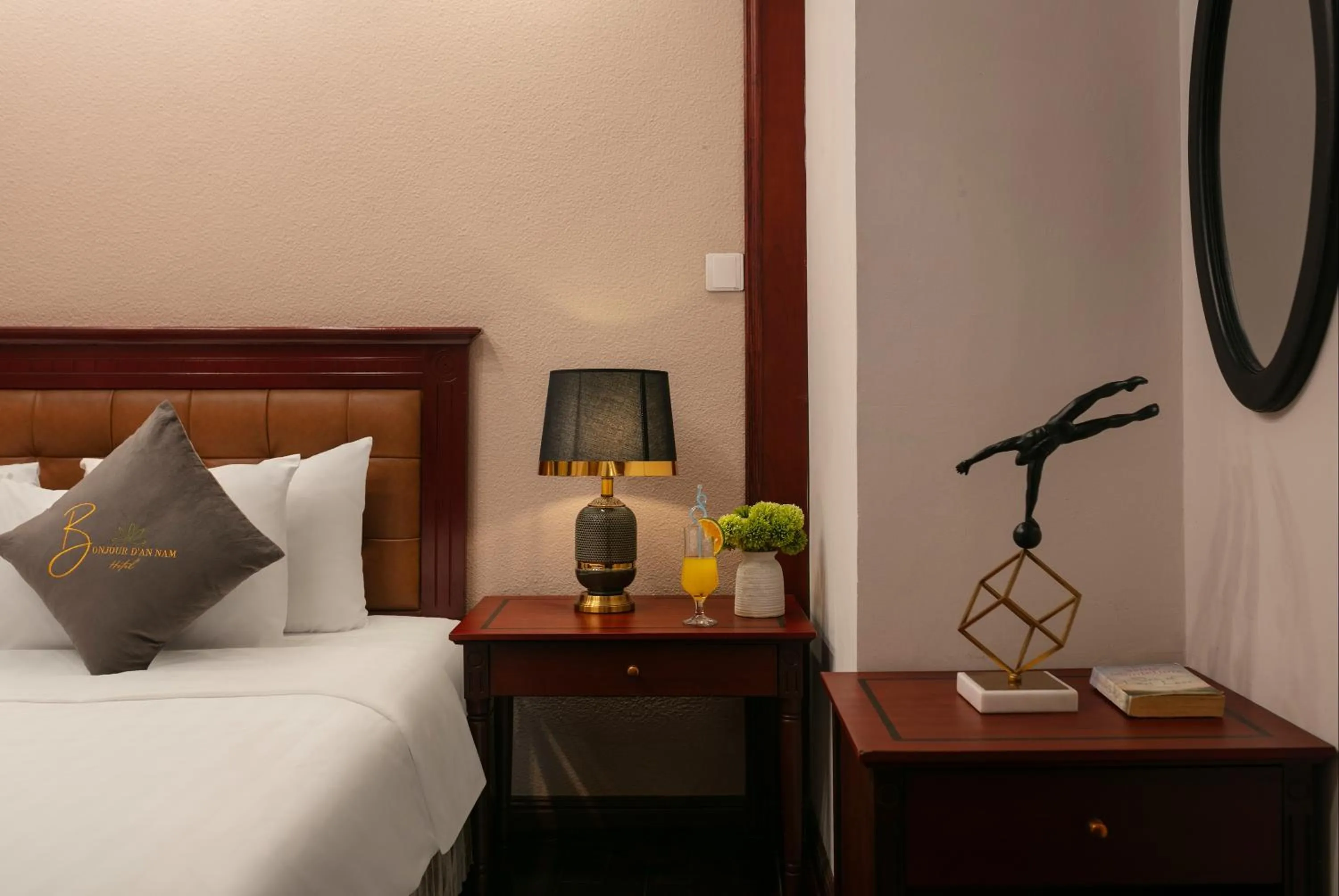 Bedroom, Bed in Bonjour D'An Nam Hotel