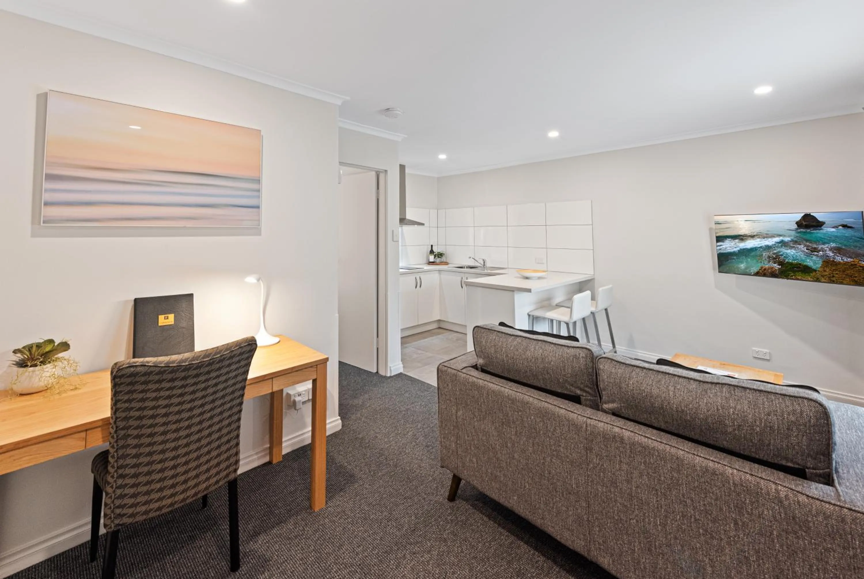 Living room in Fawkner Executive Suites & Serviced Apartments