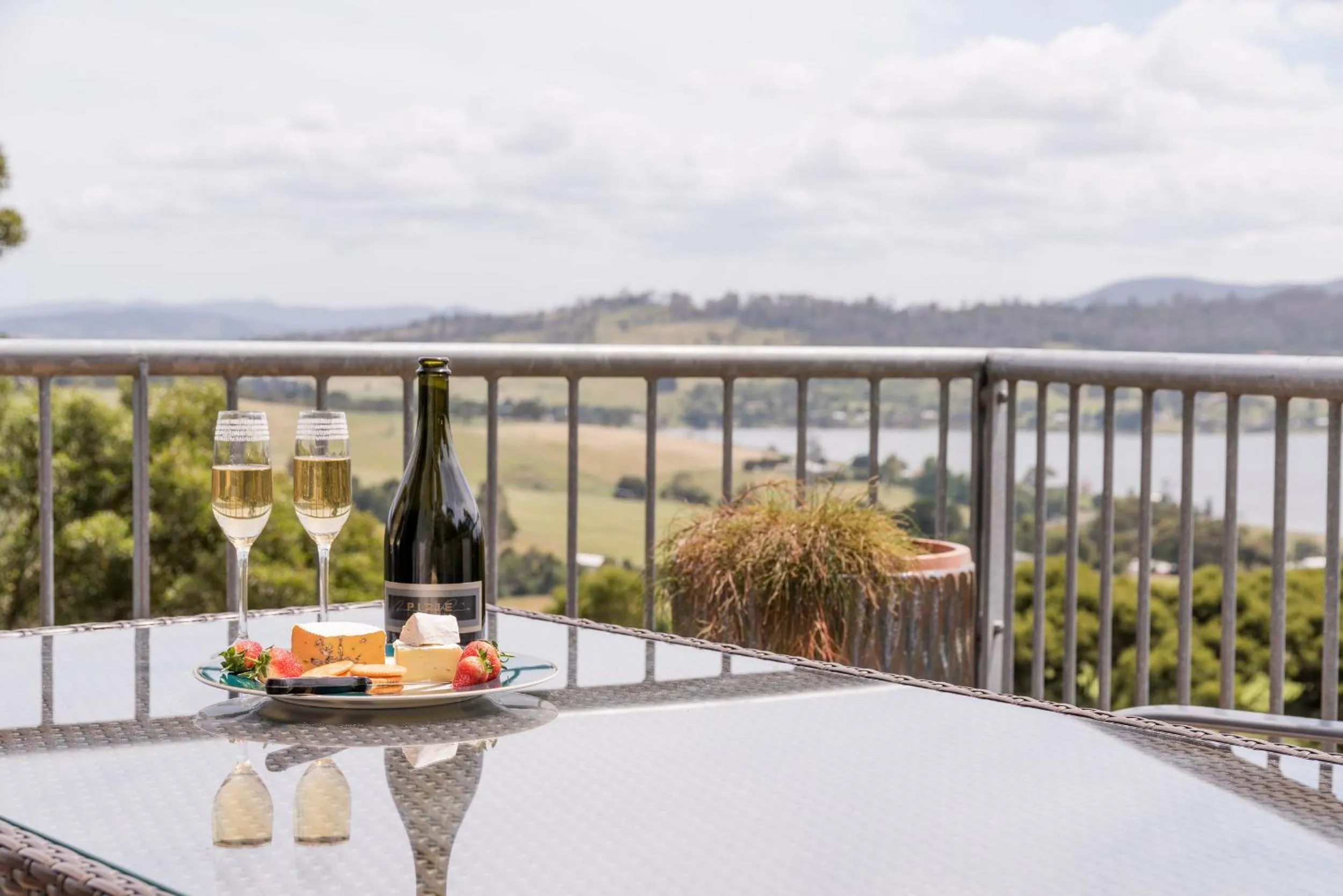 Balcony/Terrace in Tamar Ridge Winery Apartments