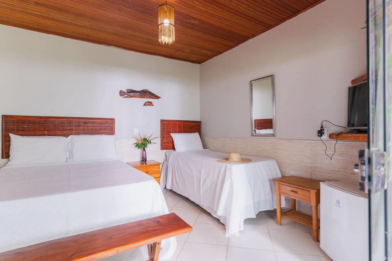 Triple Room in Pousada Villa Mares