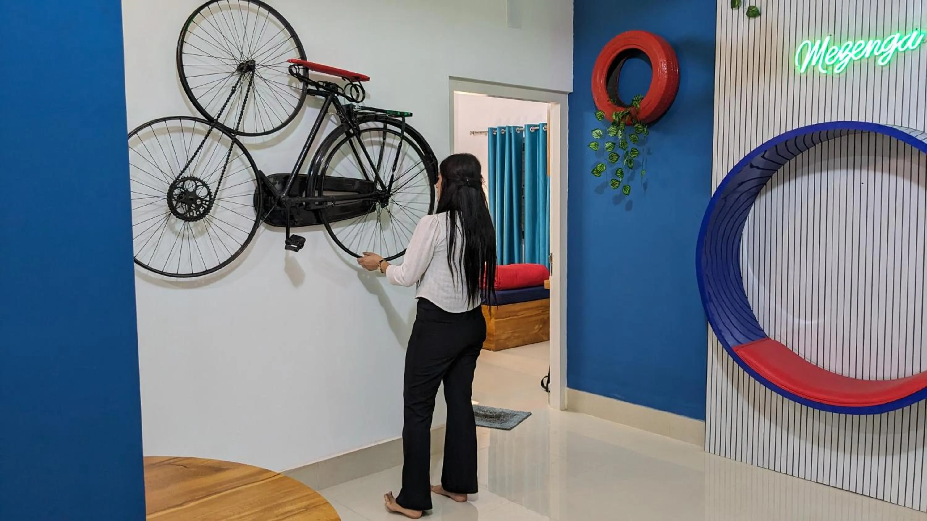 Lobby or reception in Mezenga 2 - Backpackers Hostel