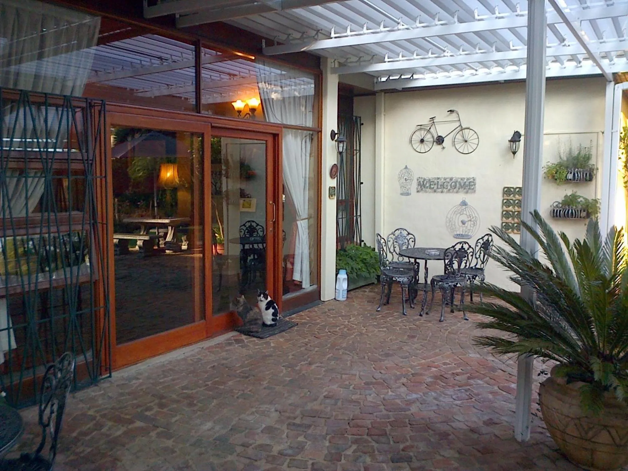 Patio in Jubilee Lodge Guest House
