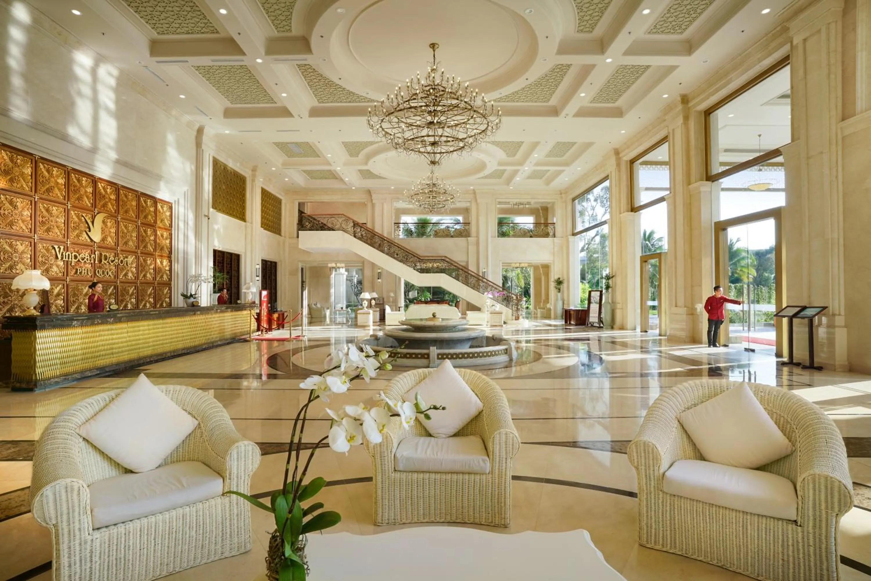 Lobby or reception in Vinpearl Resort & Spa Phu Quoc