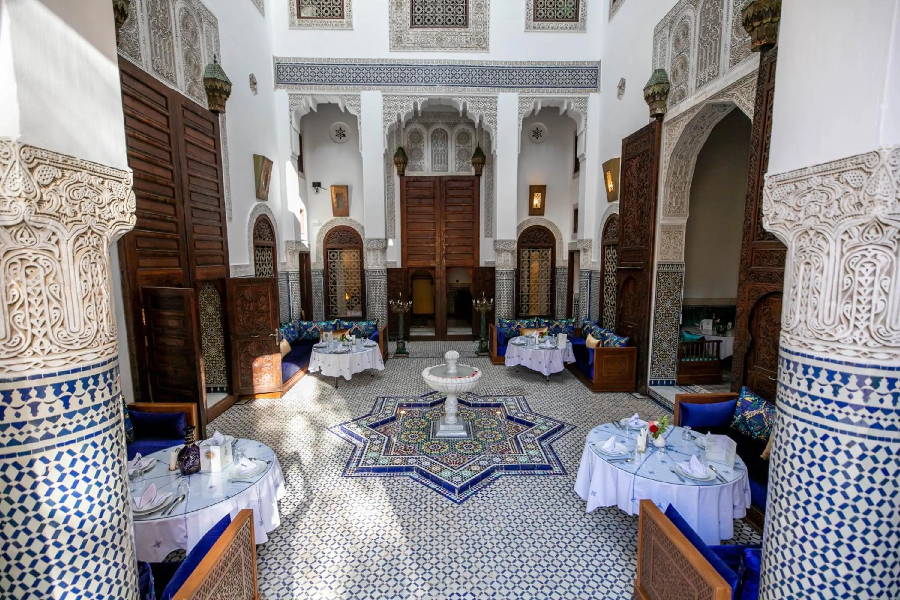 Restaurant/places to eat in Riad Fes Ziyat & Spa