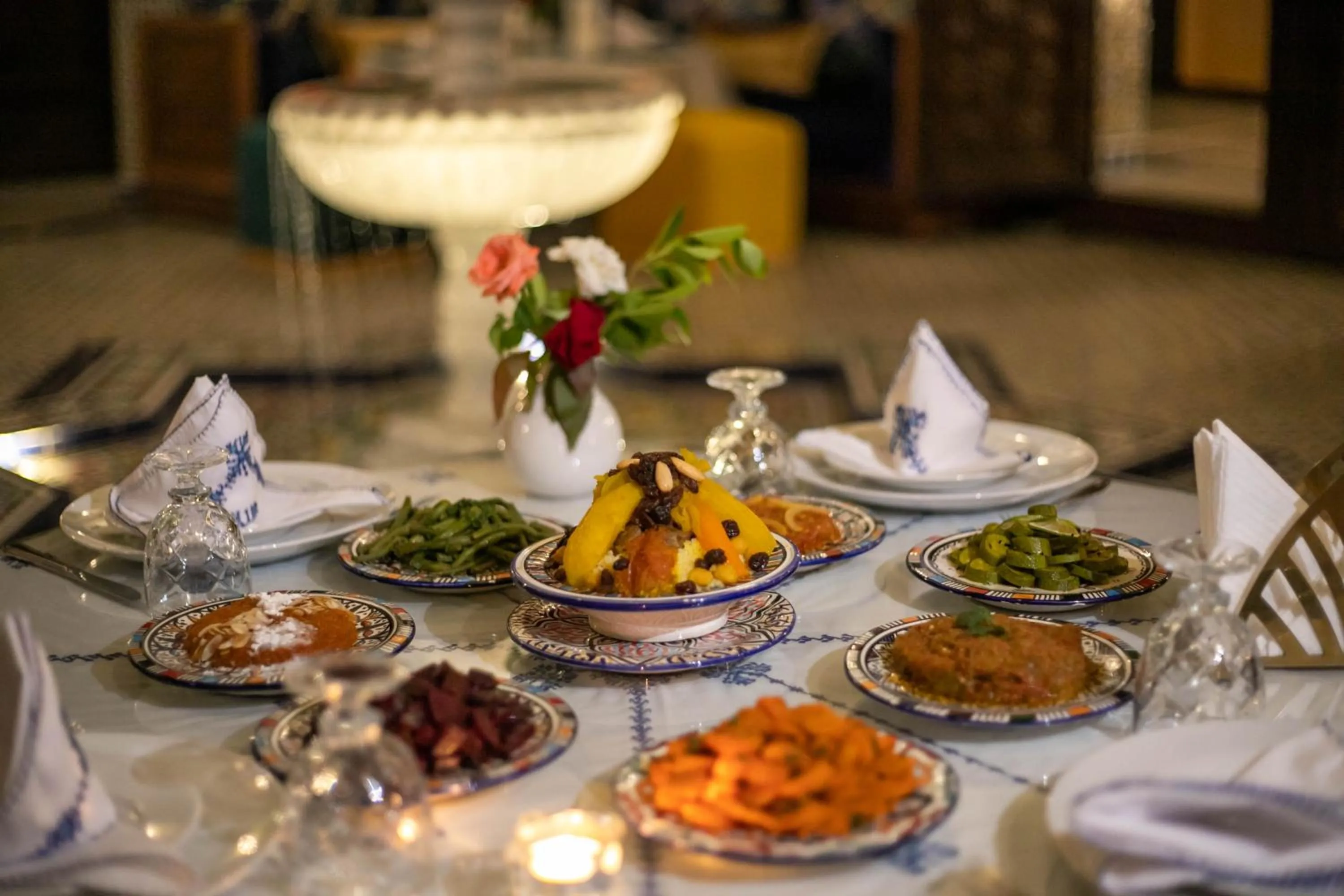 Restaurant/places to eat in Riad Fes Ziyat & Spa