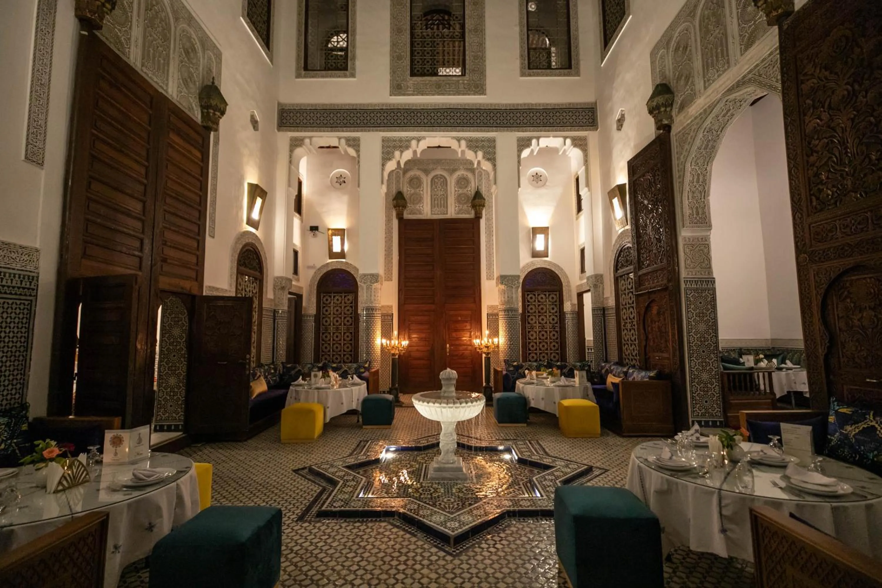 Restaurant/places to eat in Riad Fes Ziyat & Spa