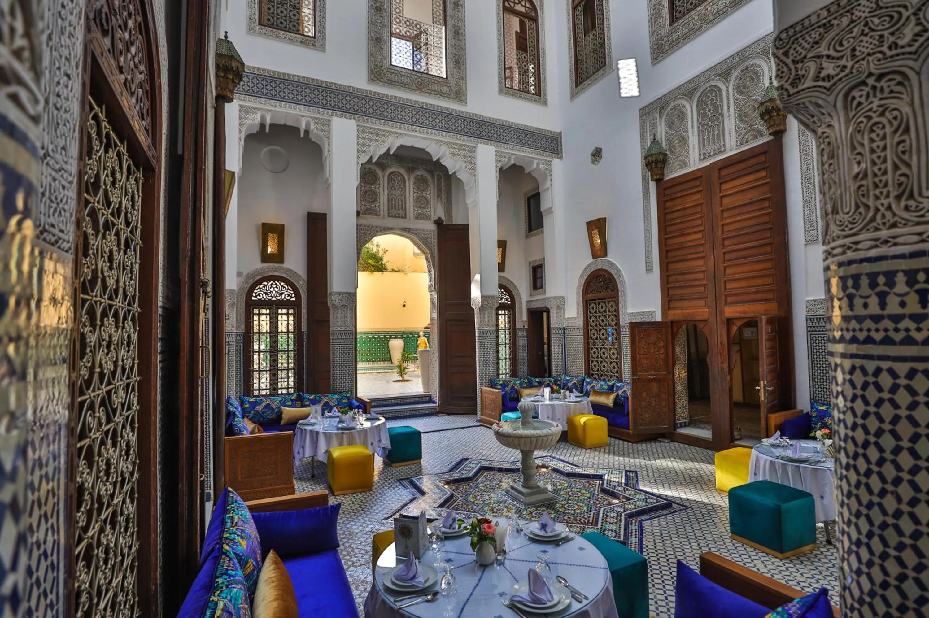 Restaurant/places to eat in Riad Fes Ziyat & Spa