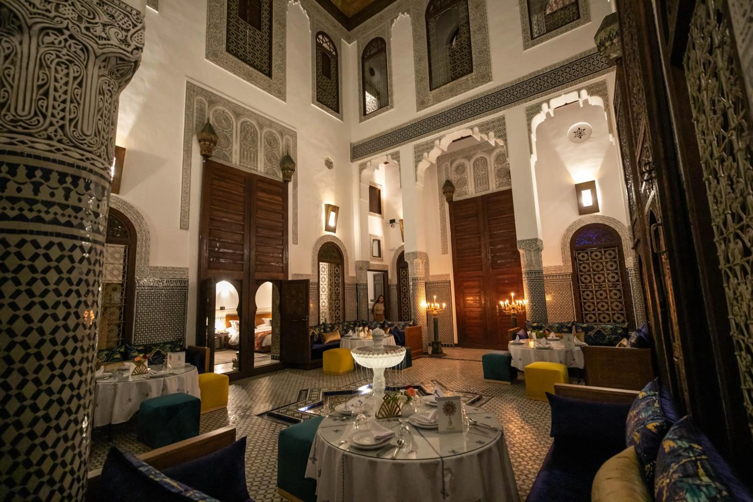 Restaurant/places to eat in Riad Fes Ziyat & Spa