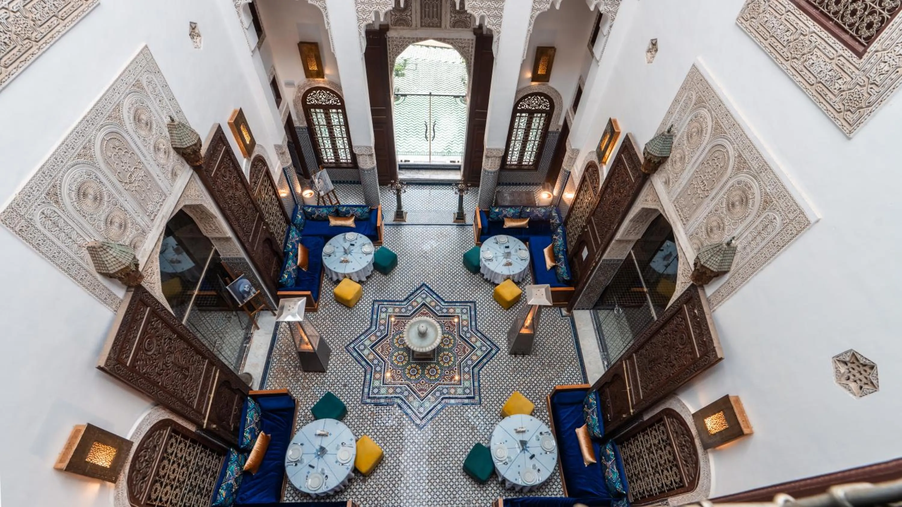 Patio in Riad Fes Ziyat & Spa