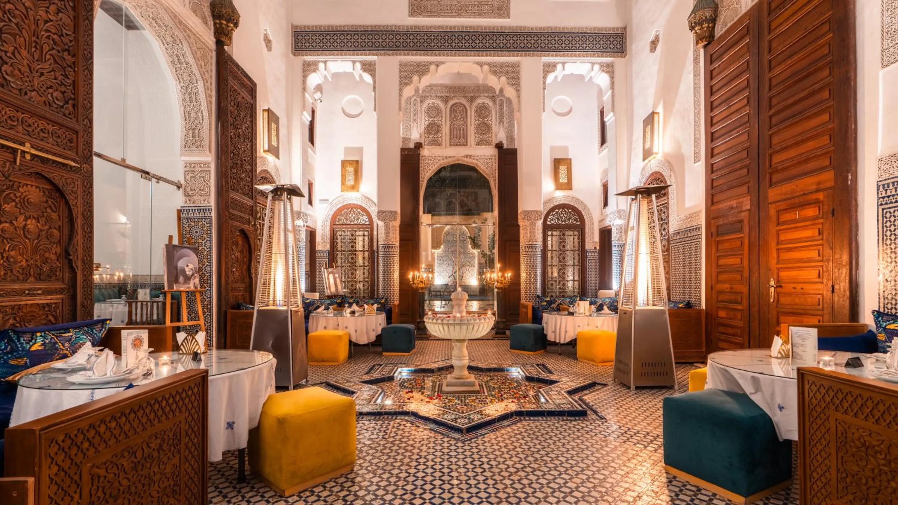 Restaurant/places to eat in Riad Fes Ziyat & Spa