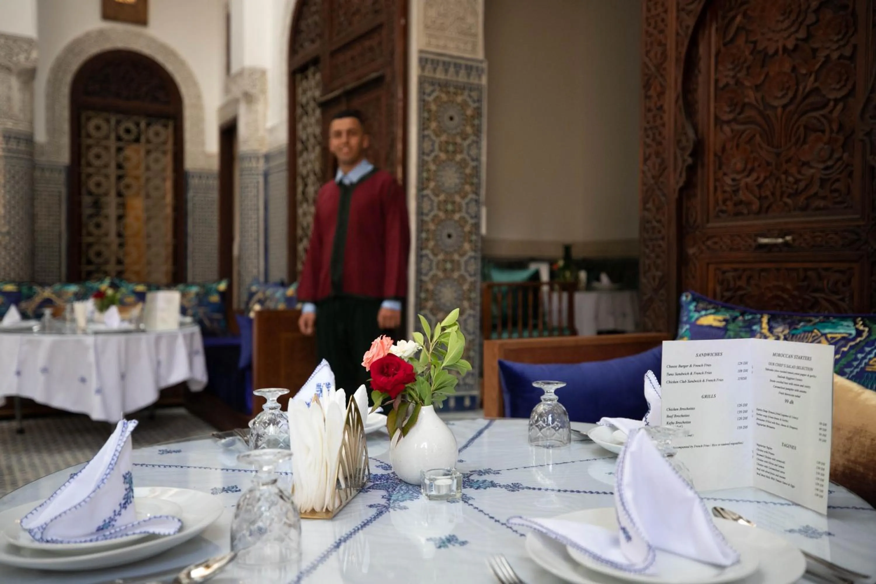 Staff in Riad Fes Ziyat & Spa
