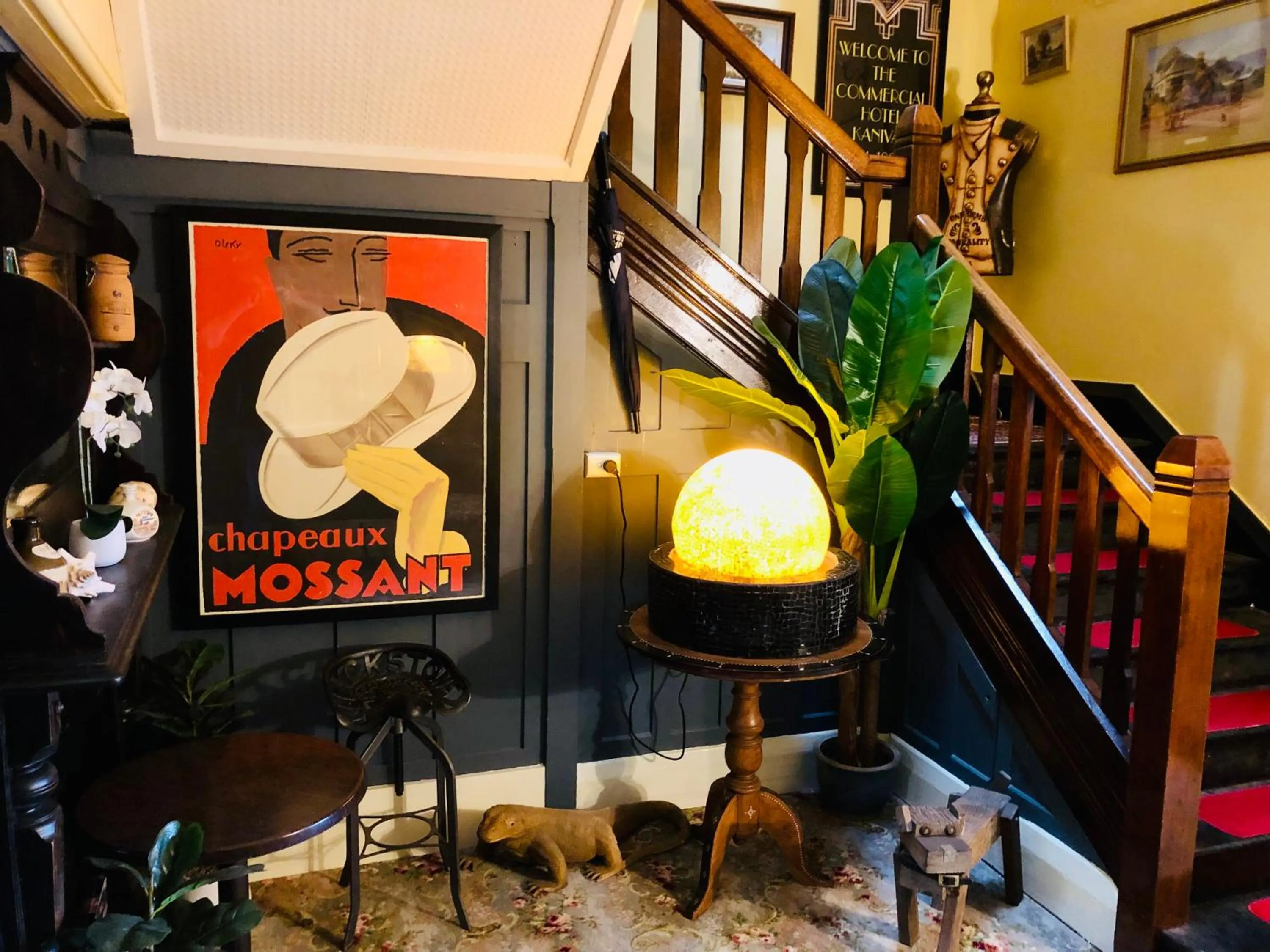 Decorative detail in COMMERCIAL HOTEL KANIVA