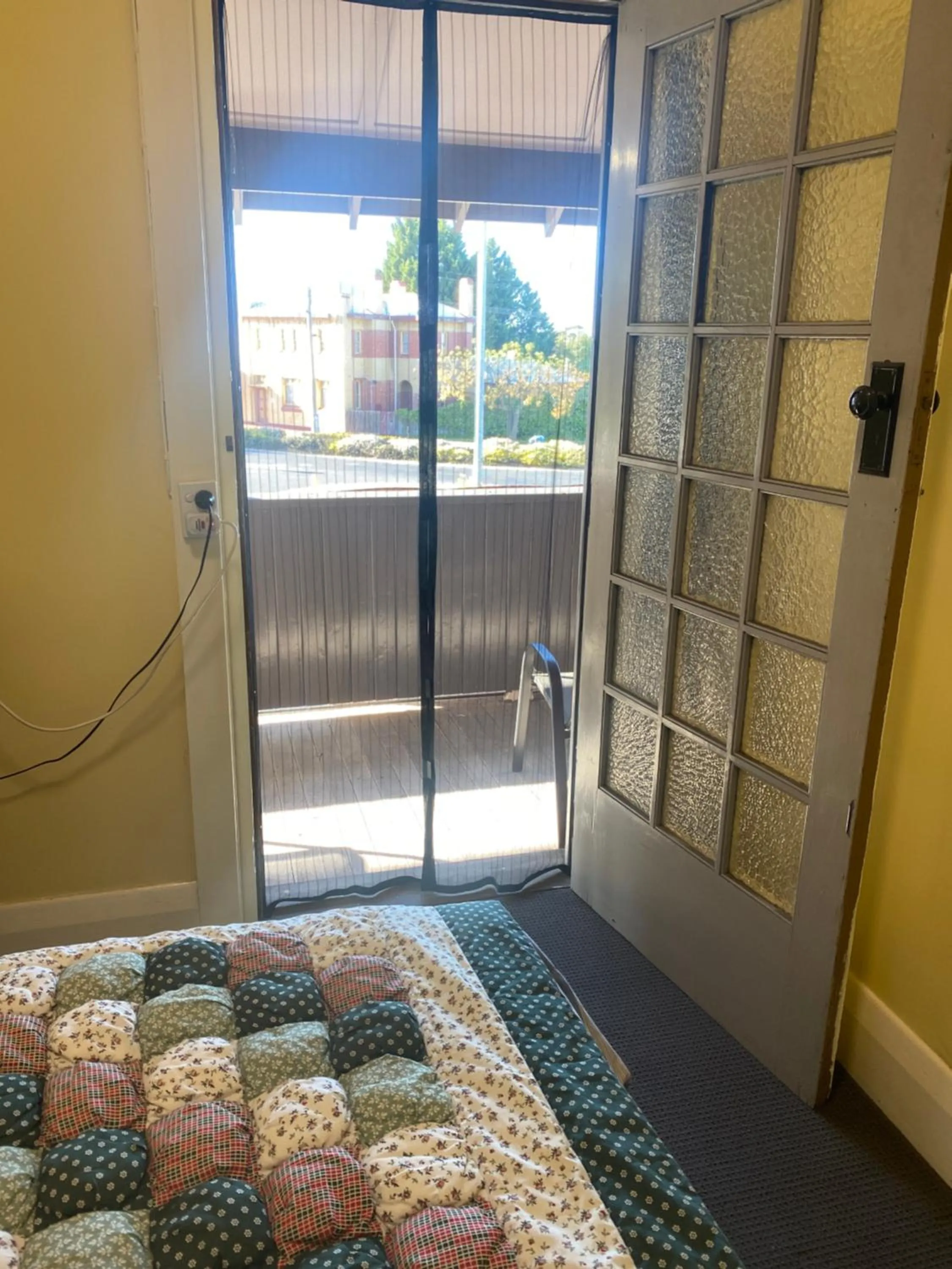 View (from property/room), Bed in COMMERCIAL HOTEL KANIVA