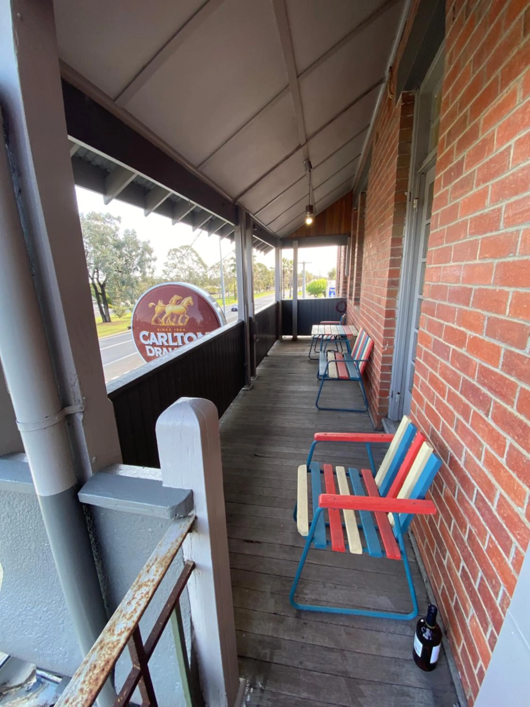 Patio in COMMERCIAL HOTEL KANIVA