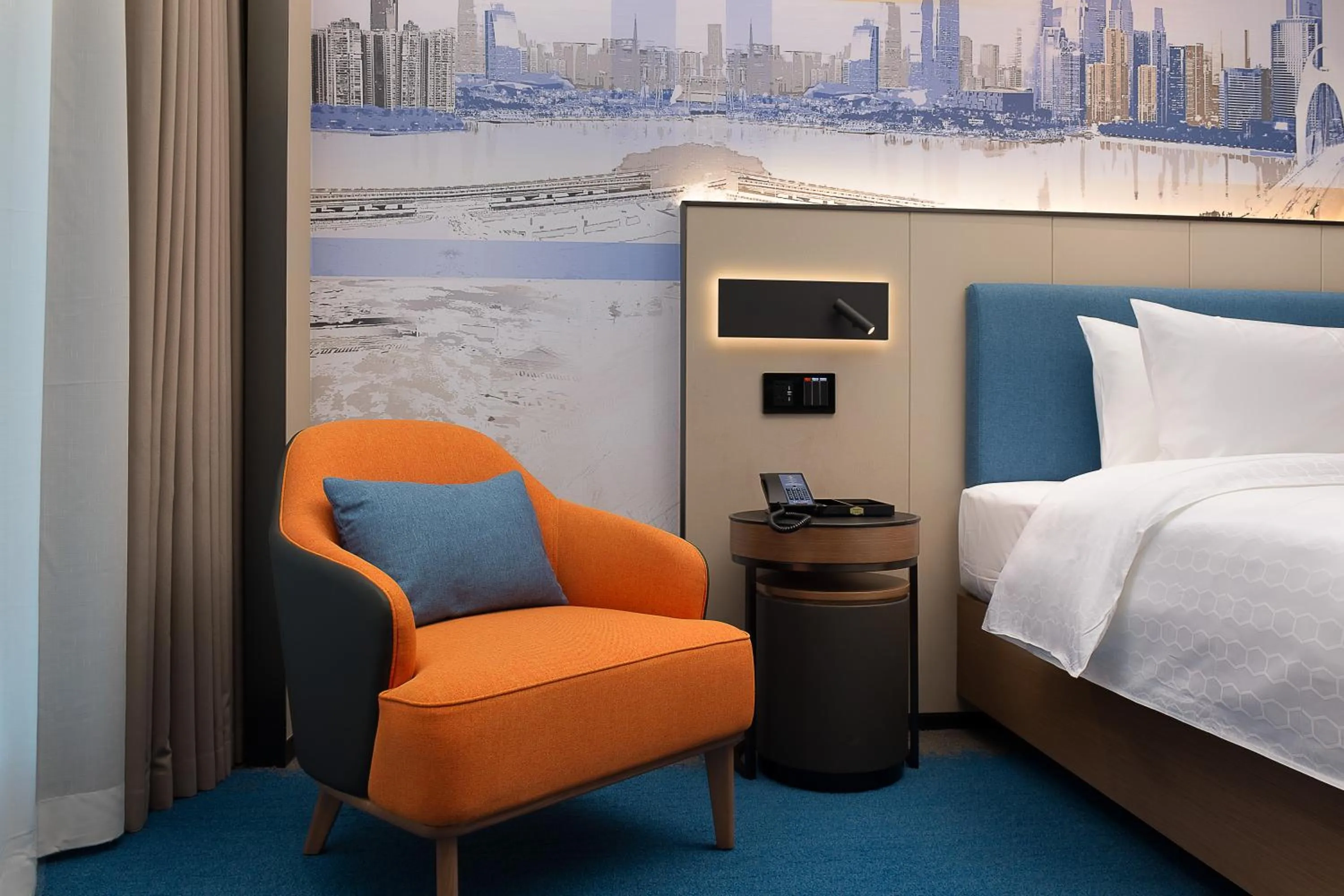 Bed in Hampton by Hilton Guangzhou Railway Station