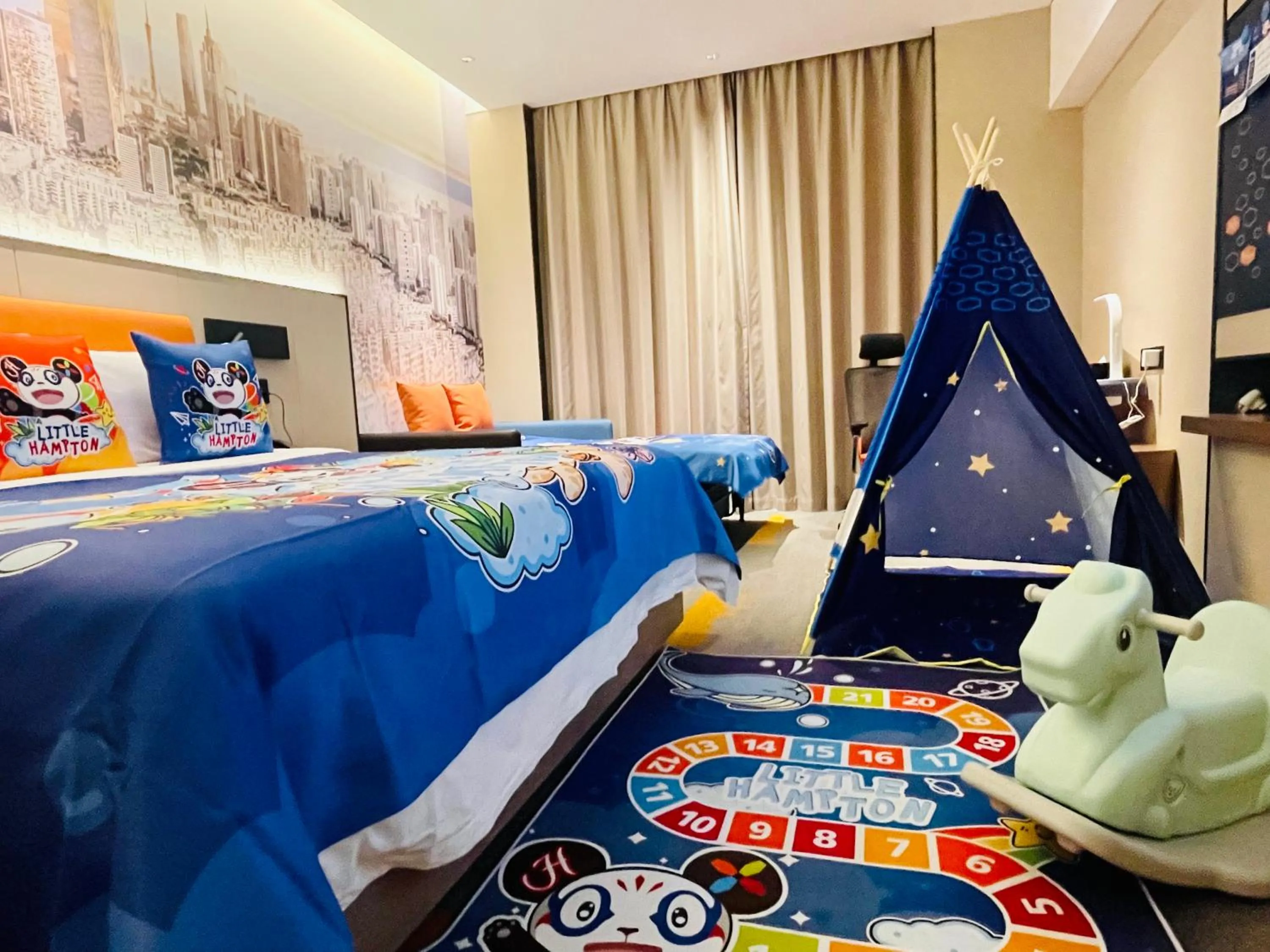 Bed in Hampton by Hilton Guangzhou Railway Station