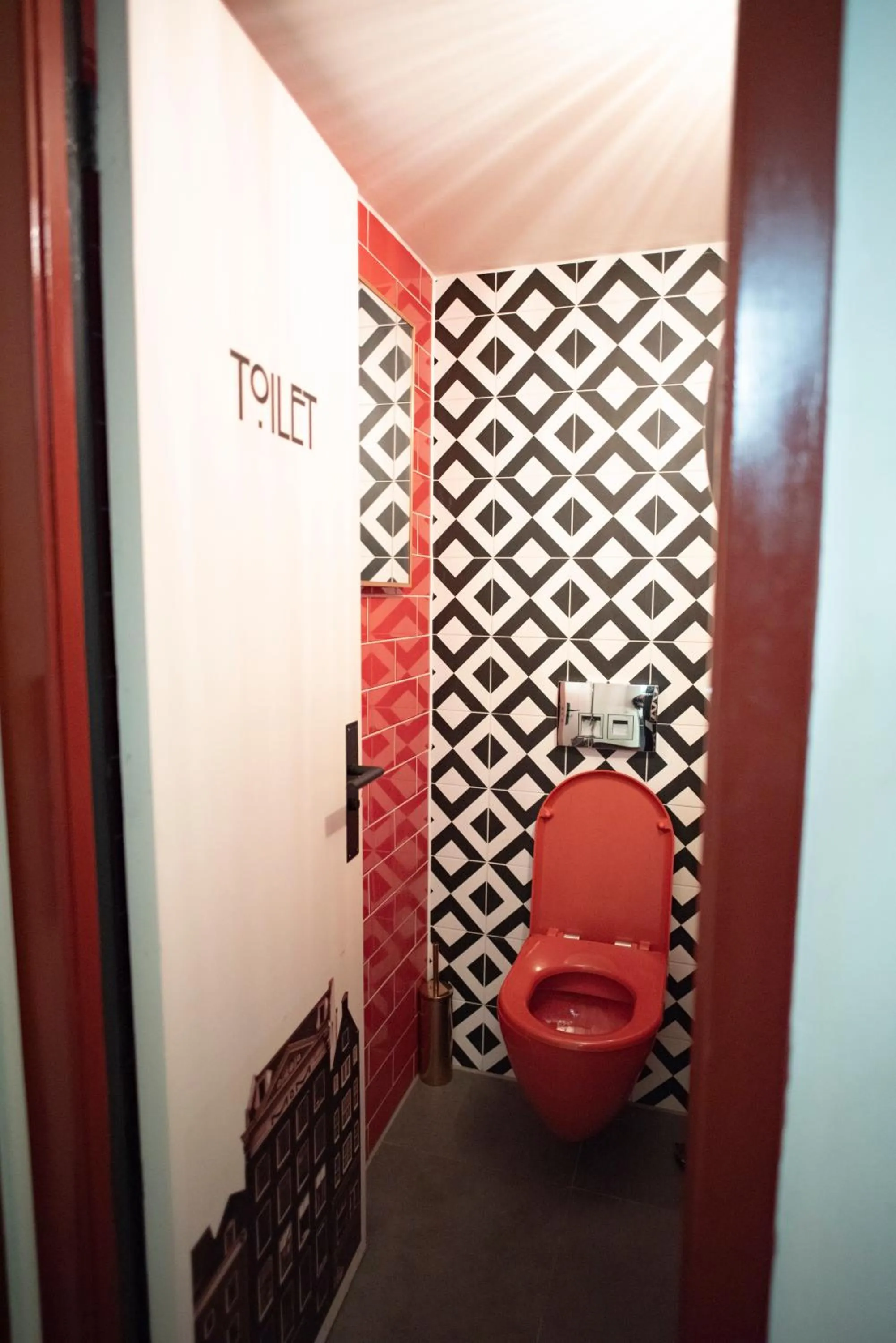 Toilet in Hotel Internationaal