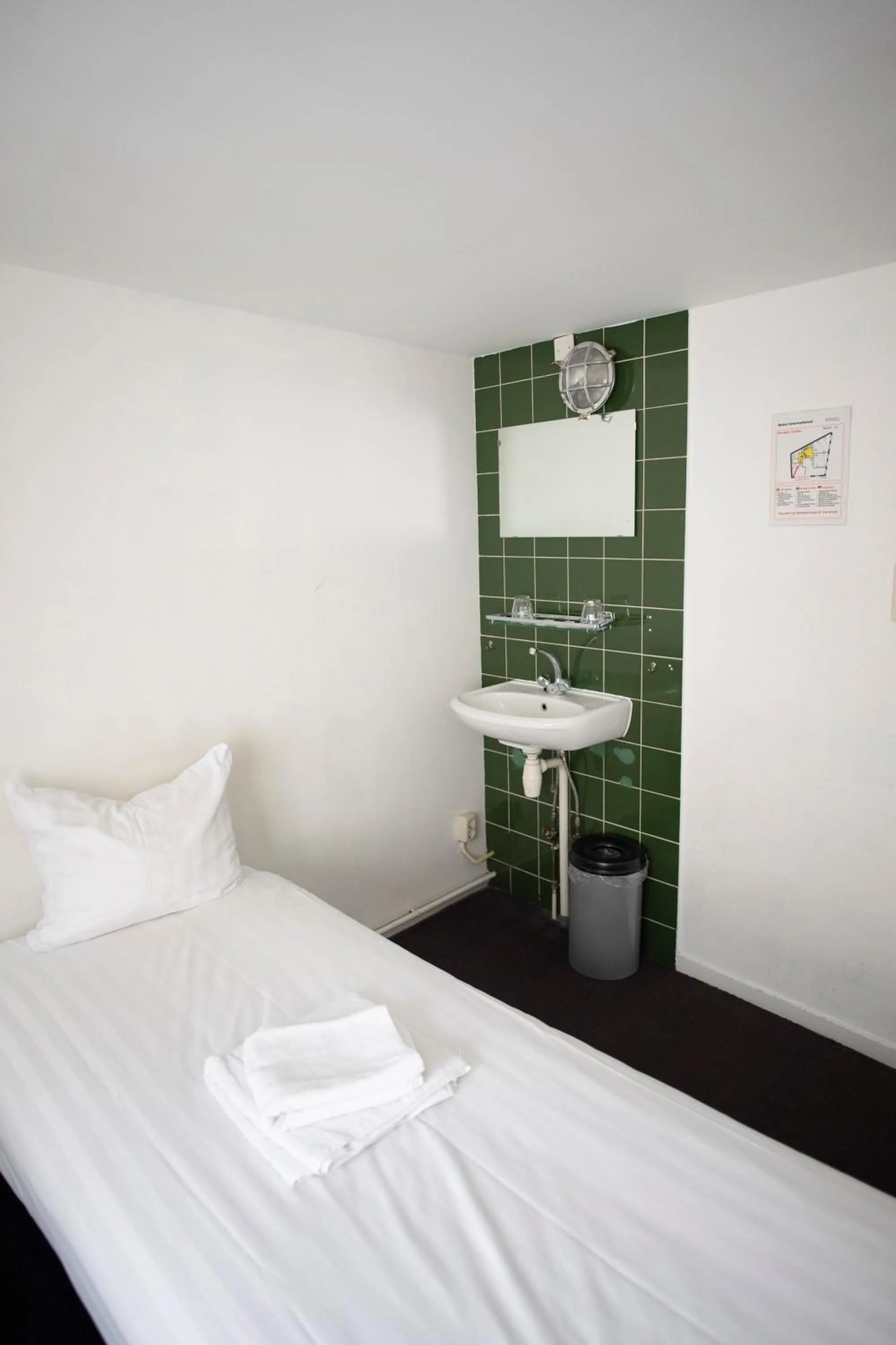 Bed in Hotel Internationaal