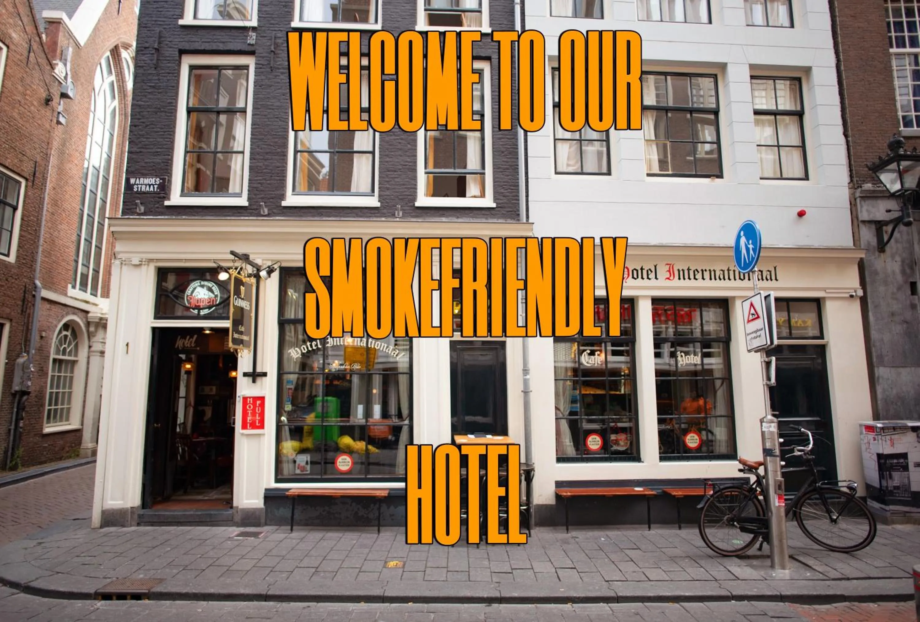 Lobby or reception in Hotel Internationaal