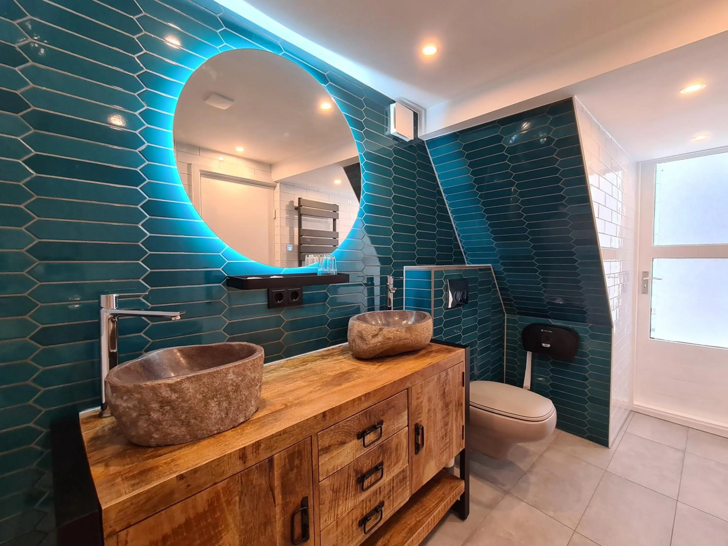 Bathroom in Hotel Internationaal