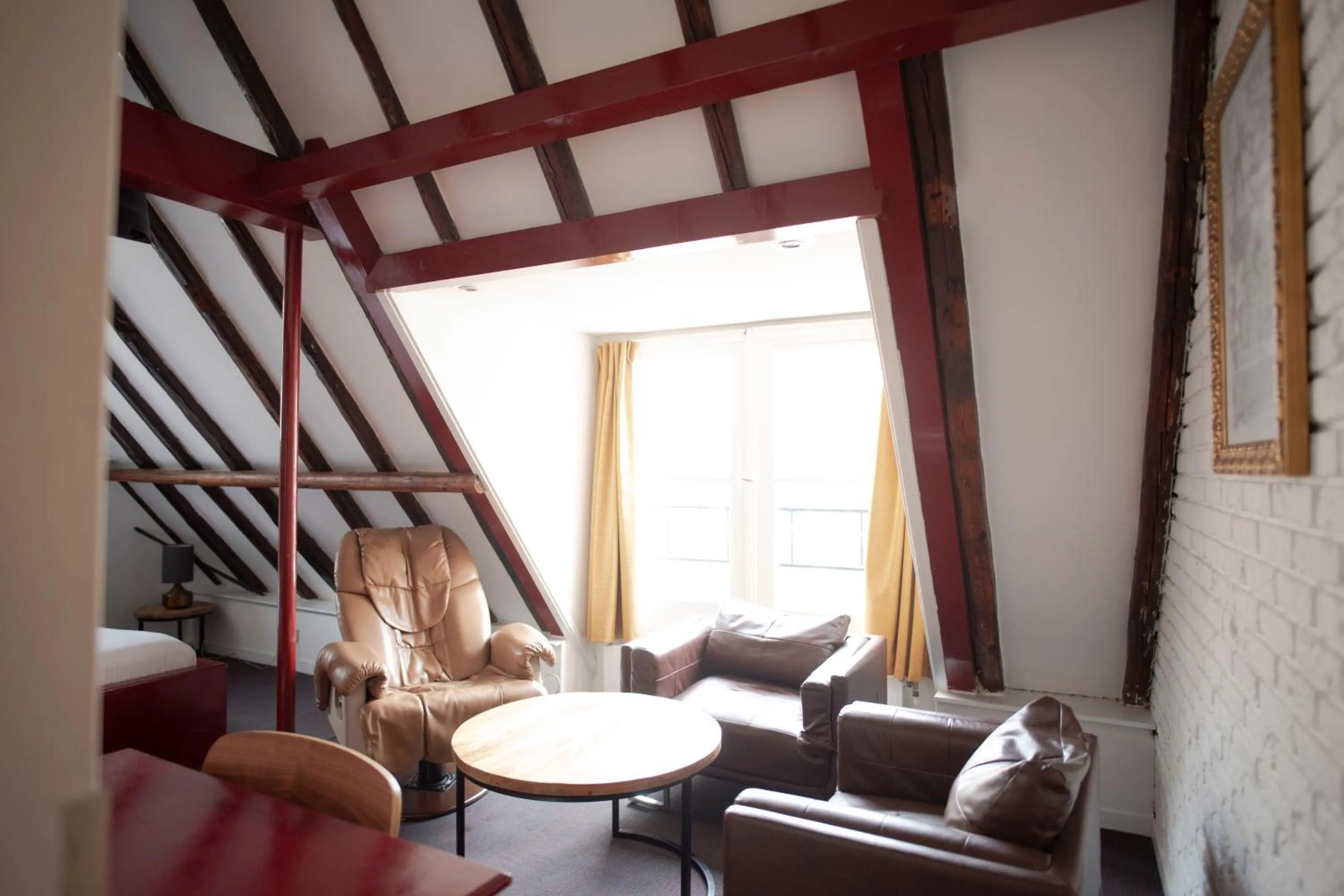 Seating area in Hotel Internationaal