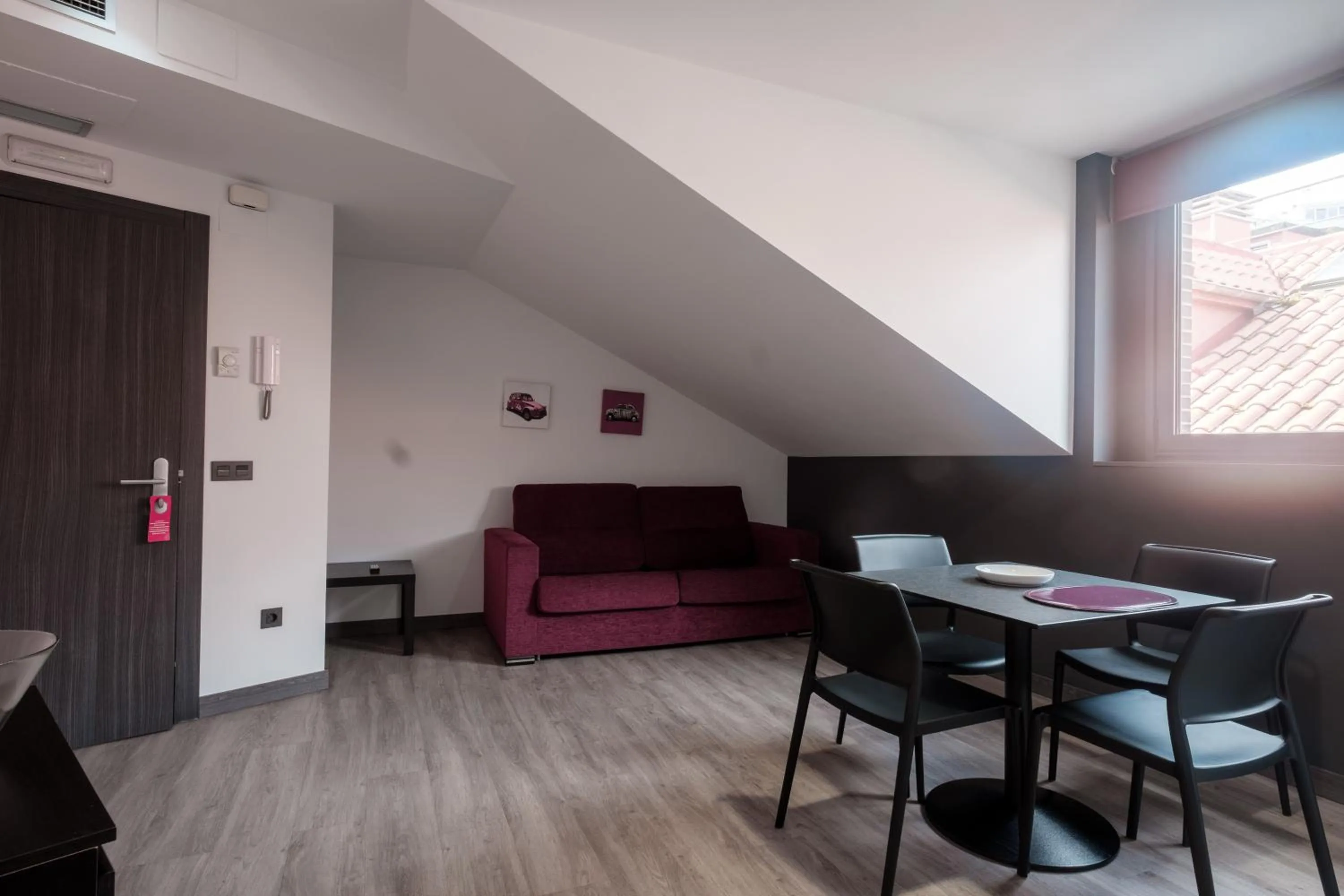 Seating area in Apartamentos Capua