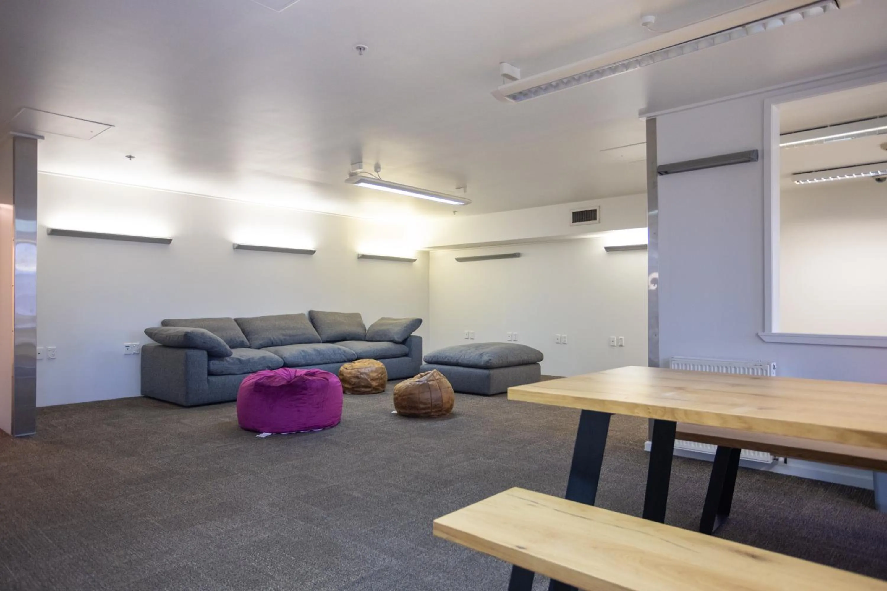 Lobby or reception in The Brownston Hostel