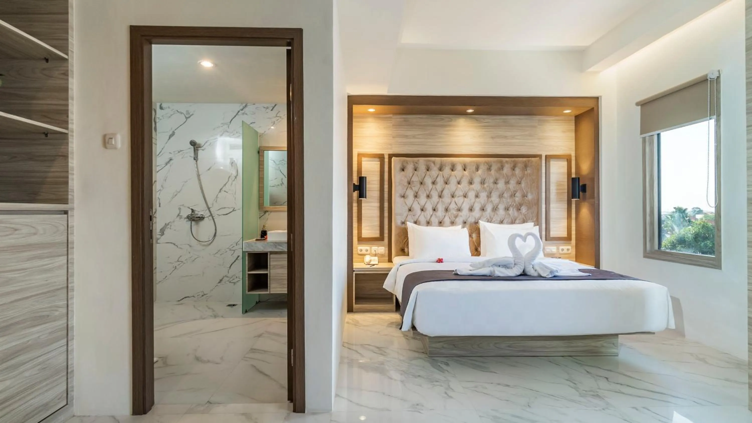 Bed in City of Aventus Hotel - Denpasar