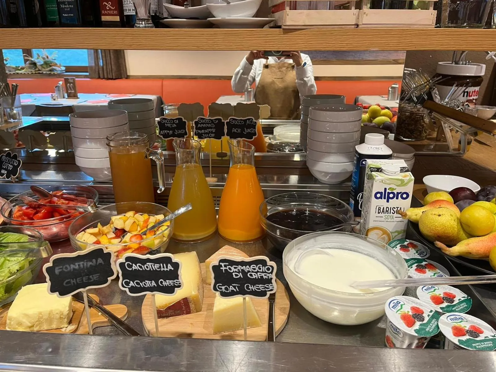 Breakfast in Hotel Fortini