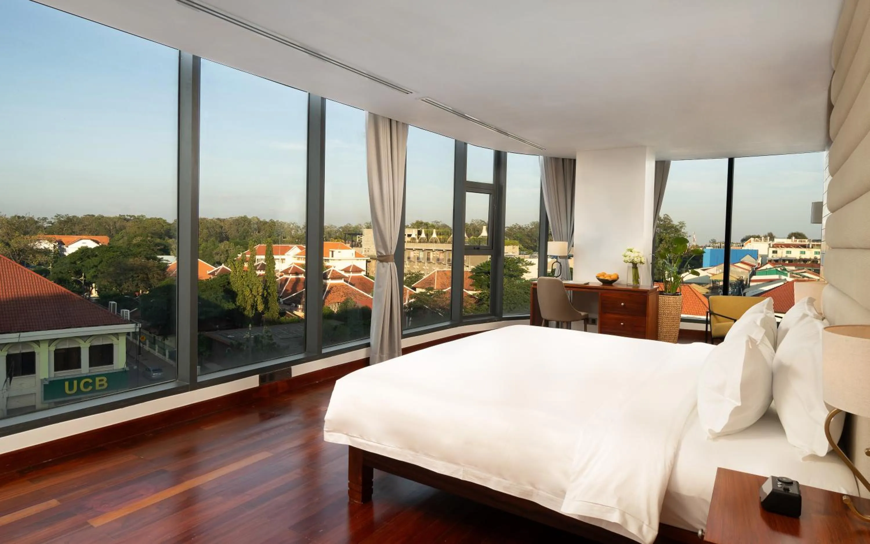 Bedroom, Bed in Koulen Central Hotel