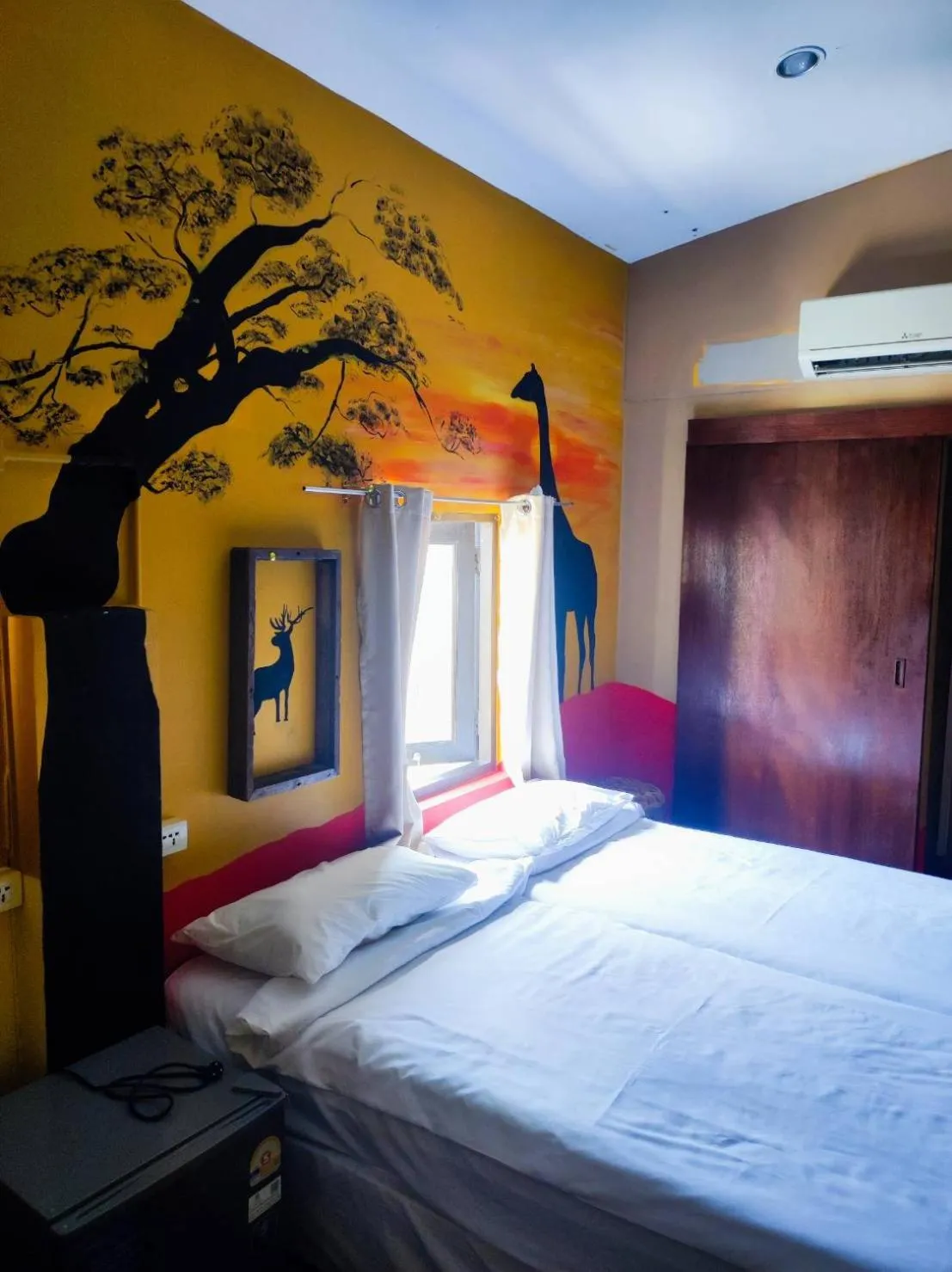 Bed in Around The World Bed and Breakfast