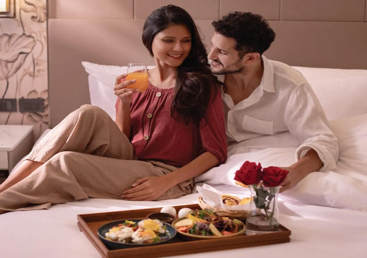 room service, Bed in SAMALA Hotel Bangkok