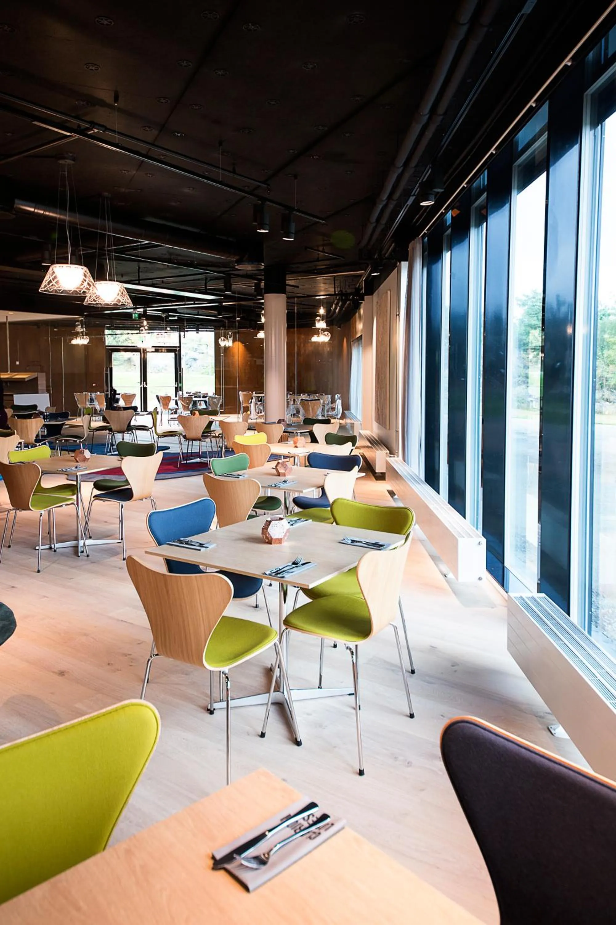 Buffet breakfast in Clarion Hotel Energy