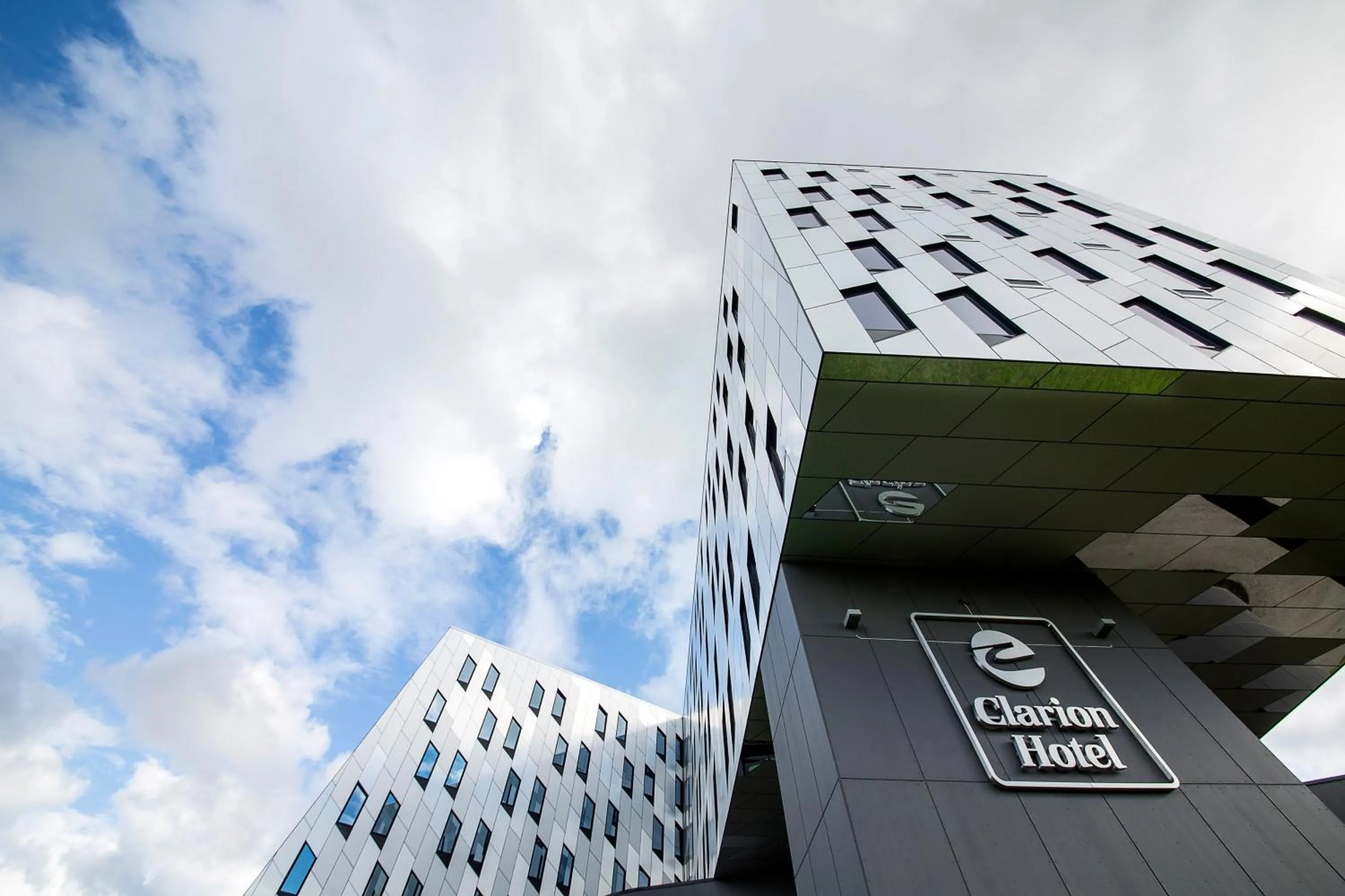 Facade/entrance in Clarion Hotel Energy