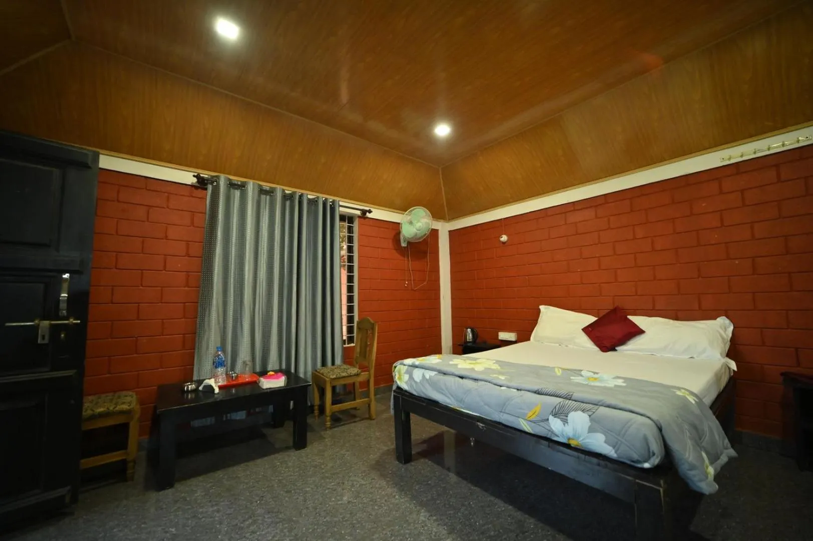 Bed in Coorg HomeStay Resort