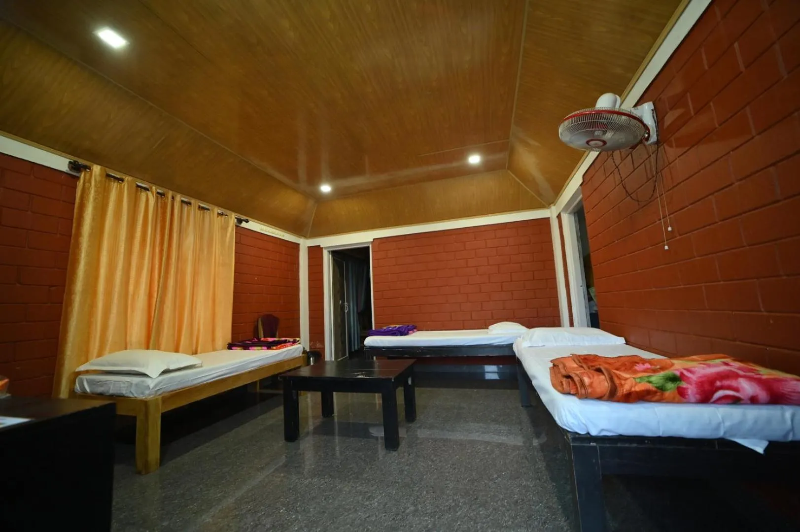 Bed in Coorg HomeStay Resort