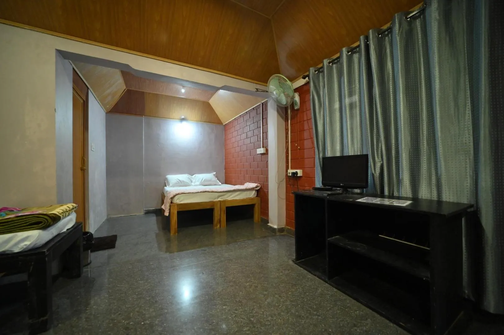 Bed in Coorg HomeStay Resort