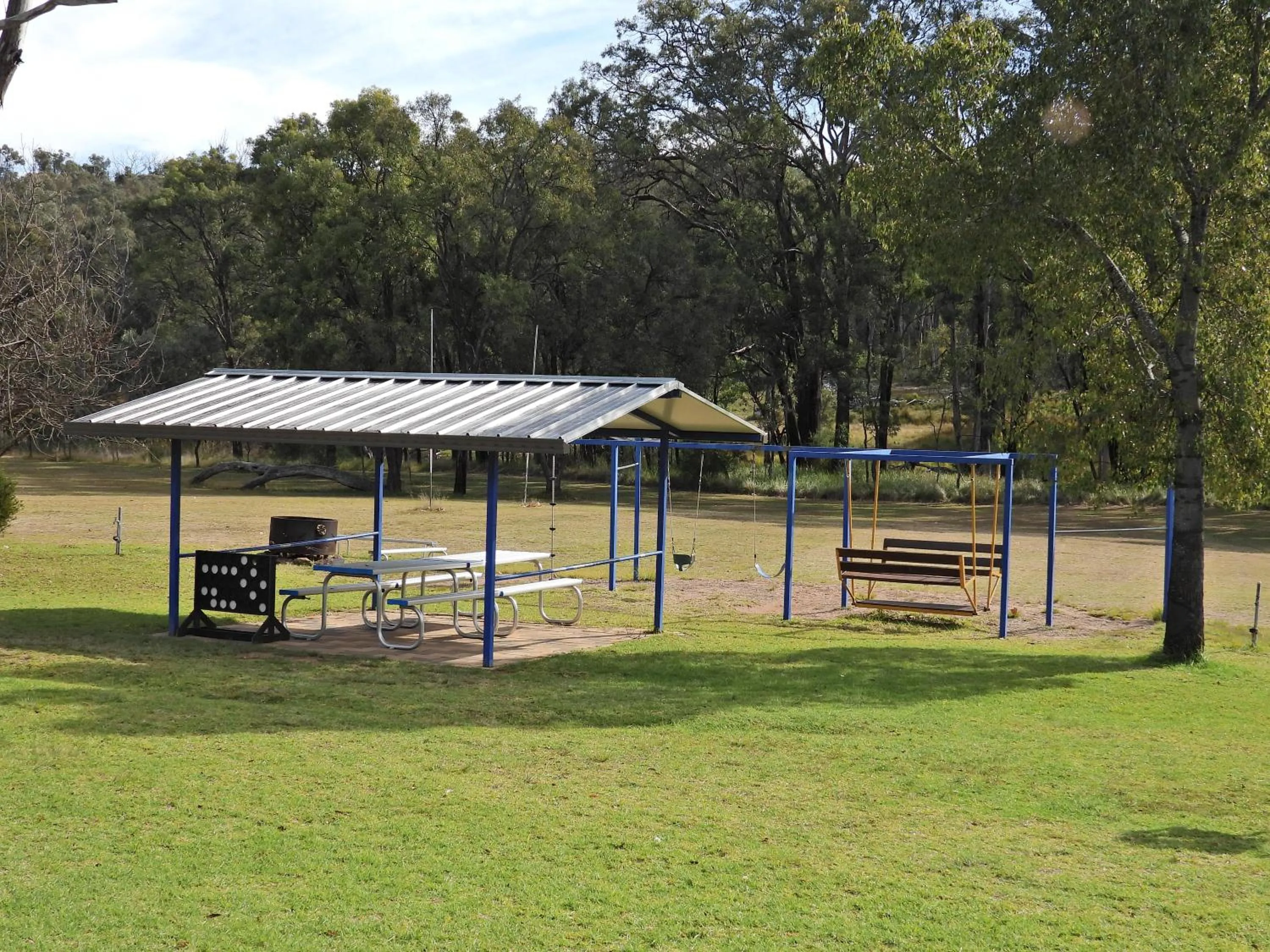 Children play ground in Warrumbungles Mountain Motel