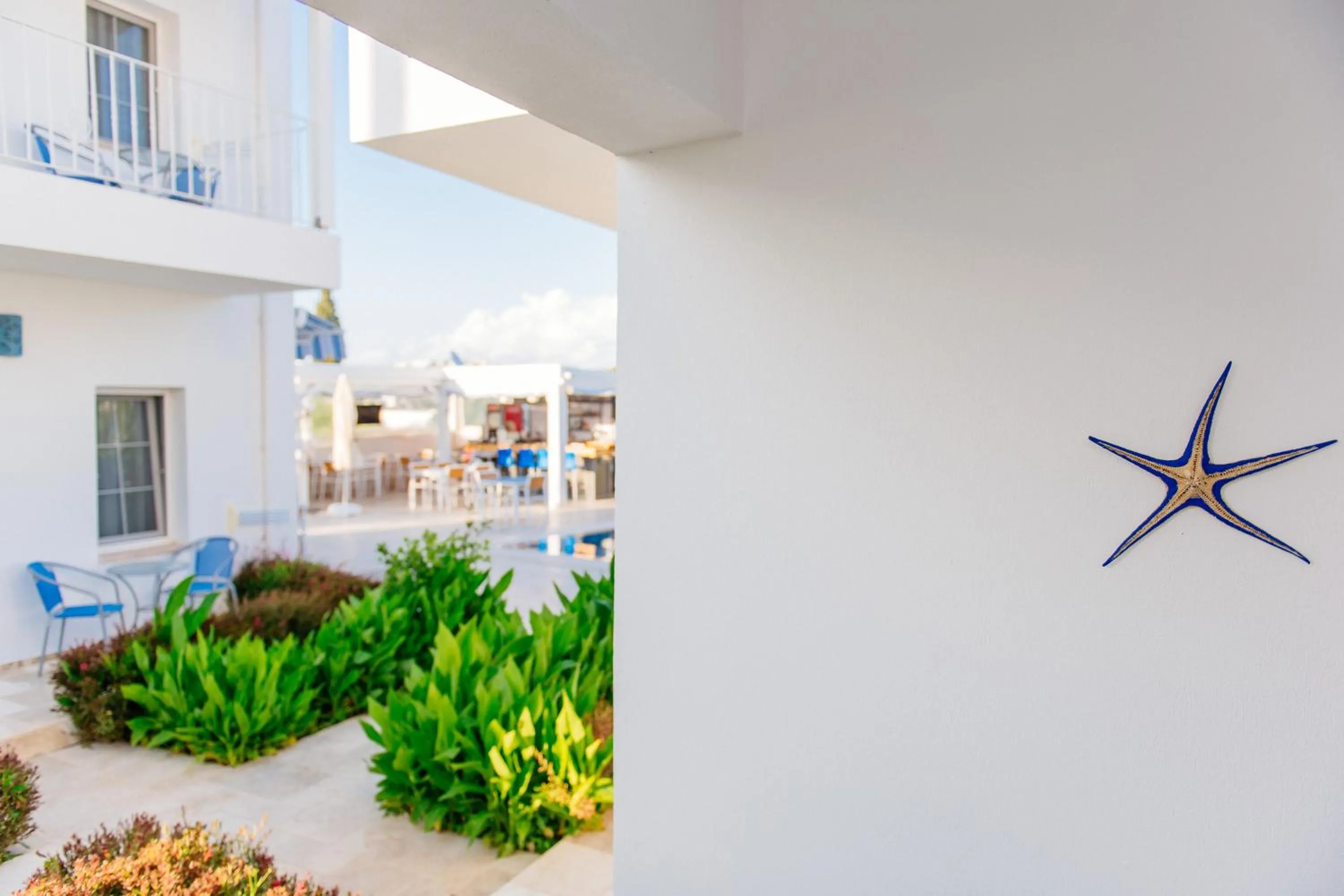 Decorative detail in Via Farilya Hotel